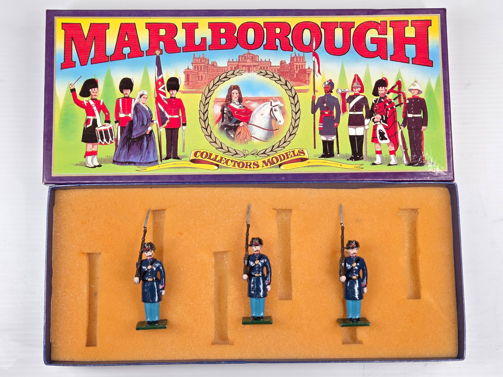 MARLBOROUGH A3 UNION ARTILLERY FORT SUMTER 1861: SET REMAINS IN VERY GOOD CONDITION WITH BOX.