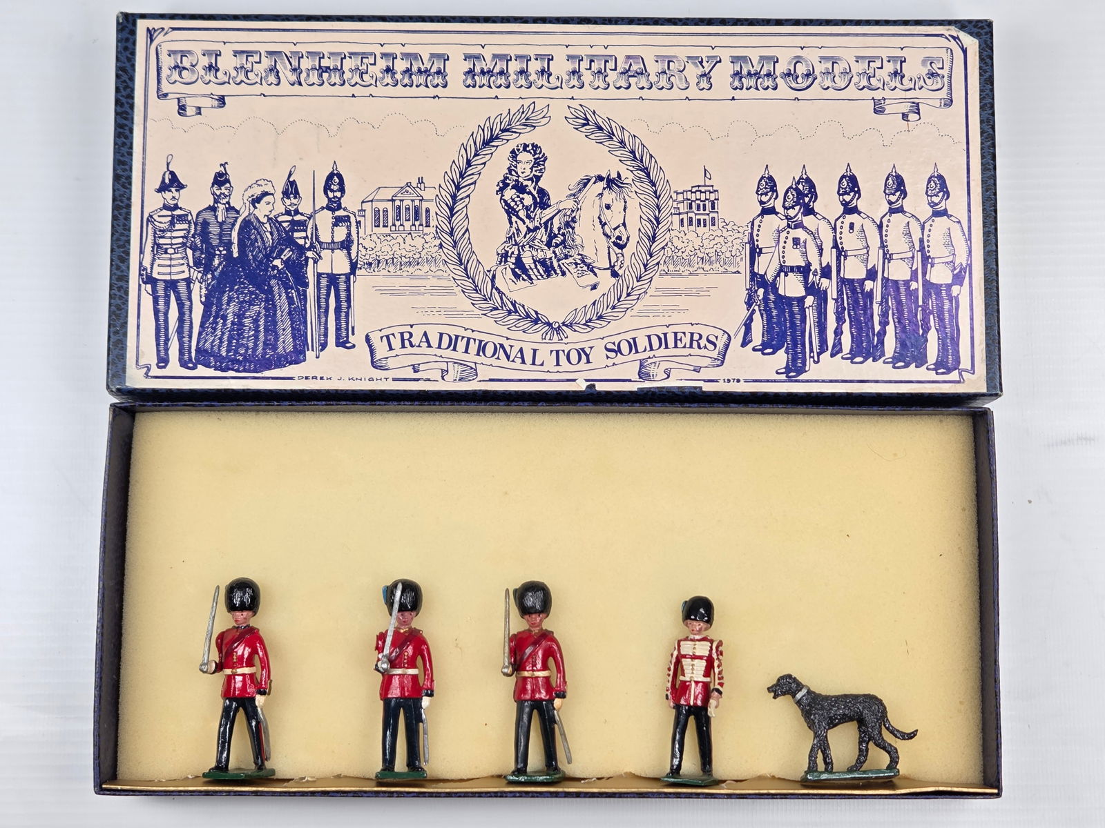 BLENHEIM GUARDS W/ DOG MASCOT (1 of 3)