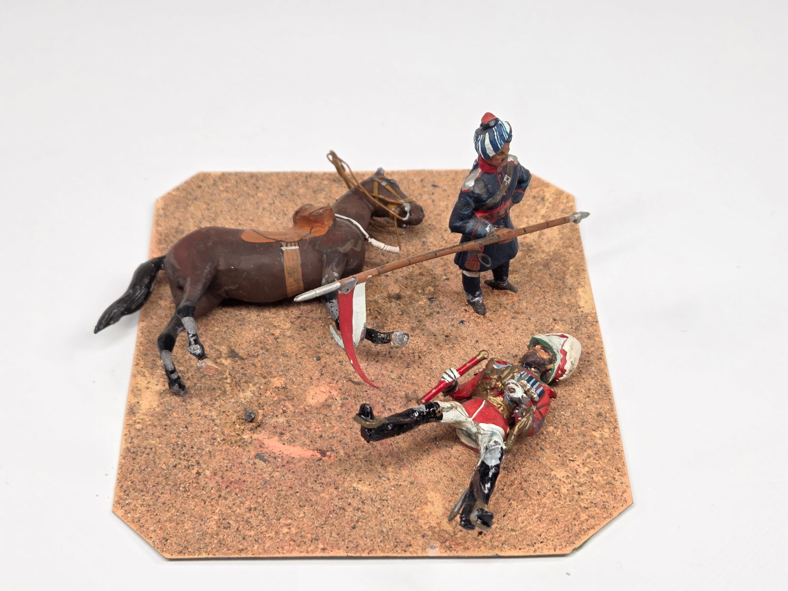 CUSTOM HAND MADE TOY SOLDIER DIORAMA (1 of 4)