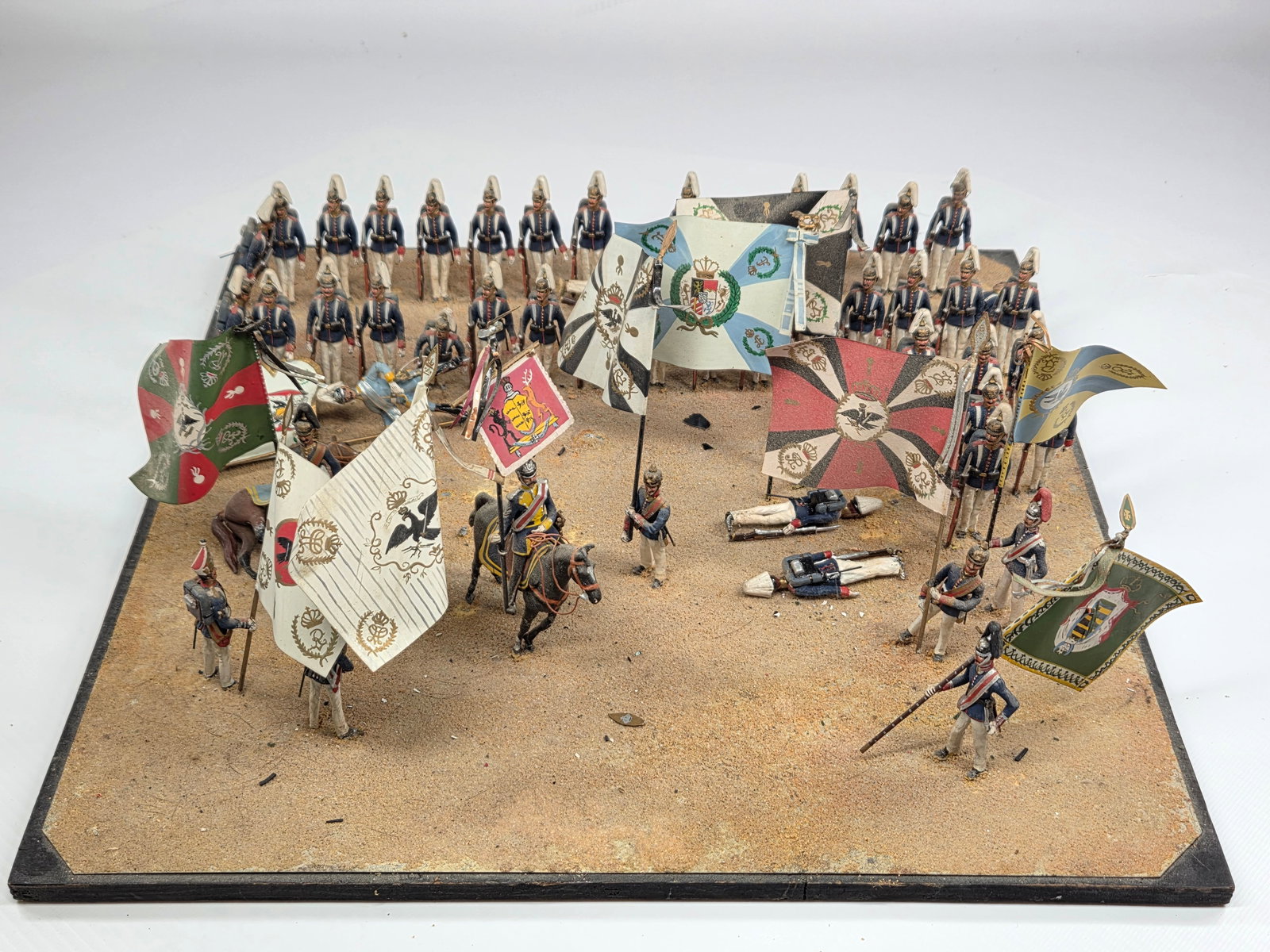 CUSTOM HAND MADE TOY SOLDIER DIORAMA (1 of 7)
