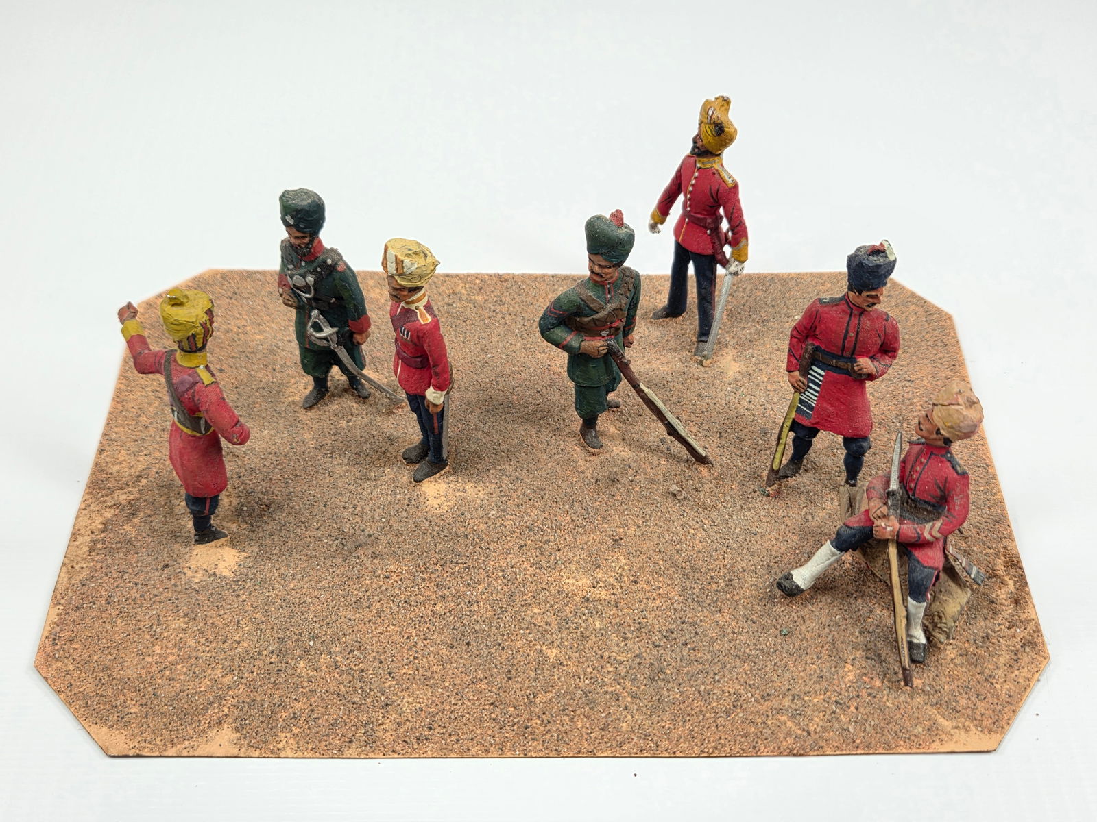 CUSTOM HAND MADE TOY SOLDIER DIORAMA (1 of 6)