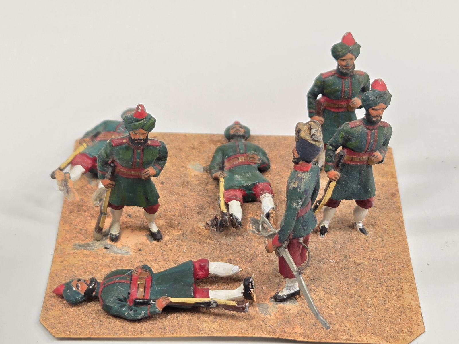 CUSTOM HAND MADE TOY SOLDIER DIORAMA (1 of 5)