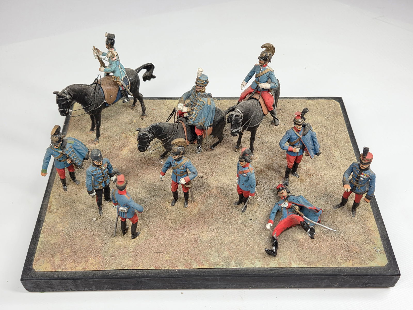 CUSTOM HAND MADE TOY SOLDIER DIORAMA (1 of 6)