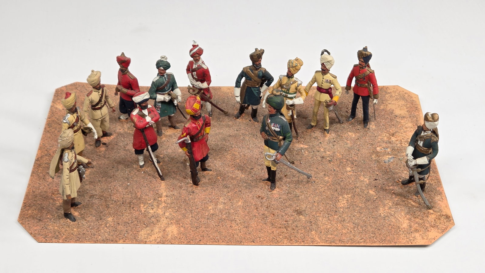 CUSTOM HAND MADE TOY SOLDIER DIORAMA (1 of 8)