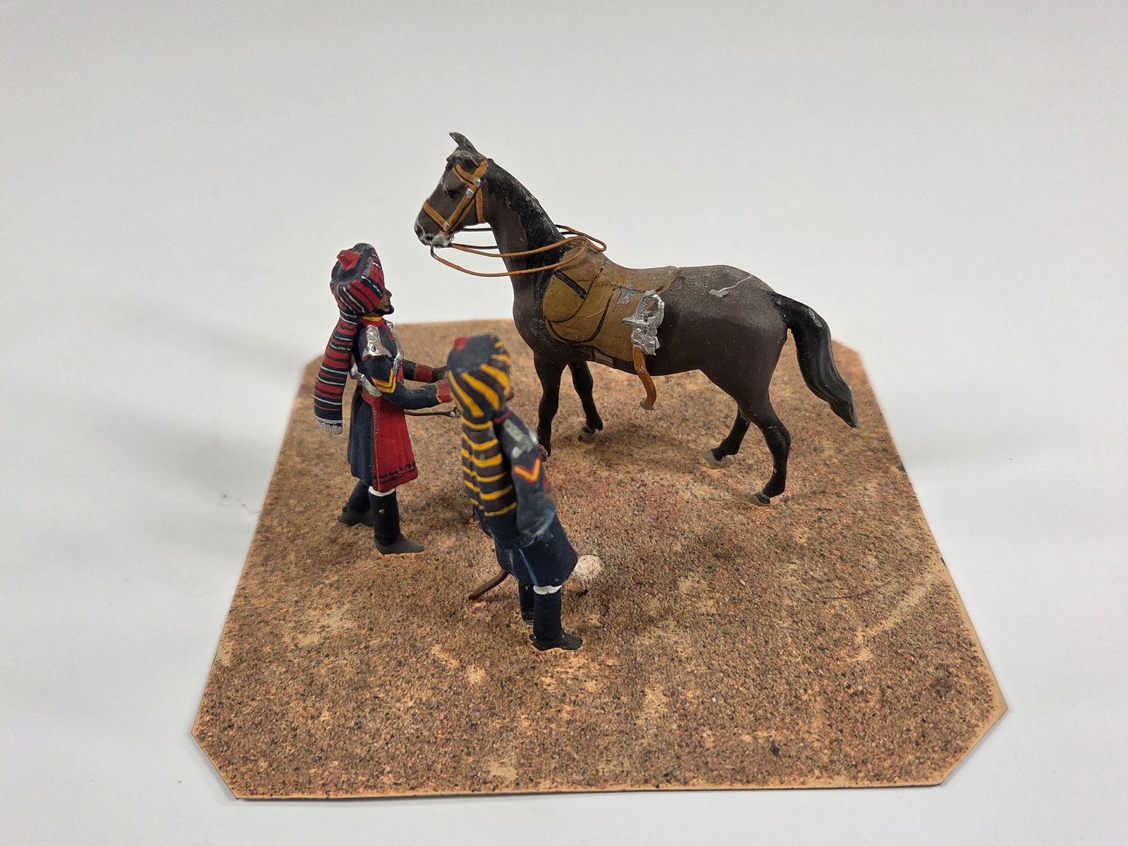 CUSTOM HAND MADE TOY SOLDIER DIORAMA (1 of 4)