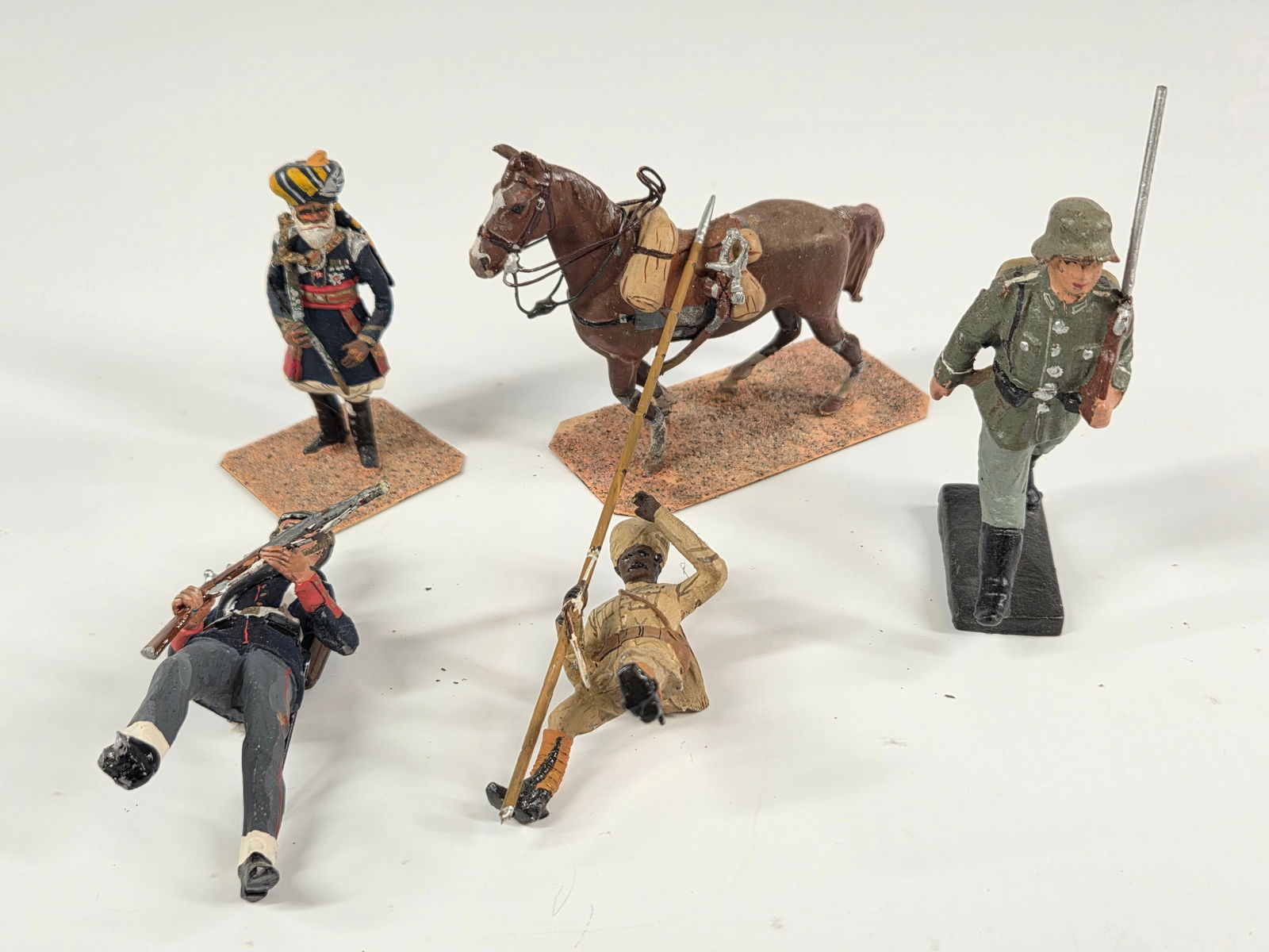 CUSTOM TOY SOLDIERS FOR DIORAMA & LINEOL GERMAN (1 of 6)