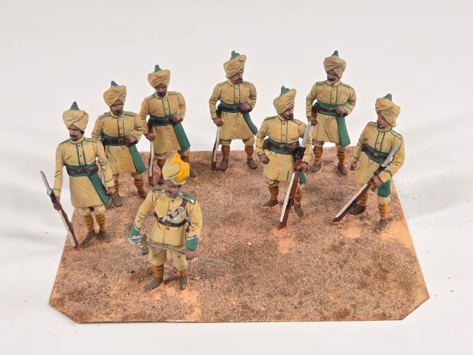 CUSTOM HAND MADE TOY SOLDIER DIORAMA (1 of 7)