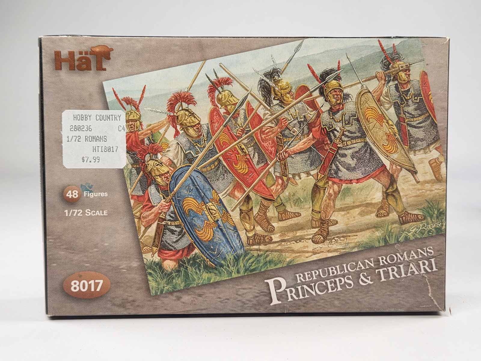 HAT 1/72 SCALE ROMANS PLASTIC TOY SOLDIERS (1 of 3)