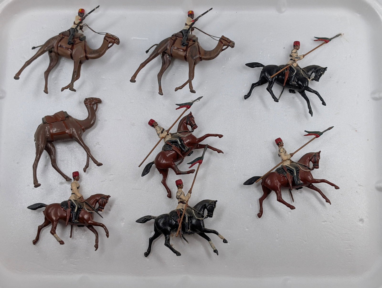 VARIOUS BRAND MOUNTED HORSES & CAMELS (1 of 4)