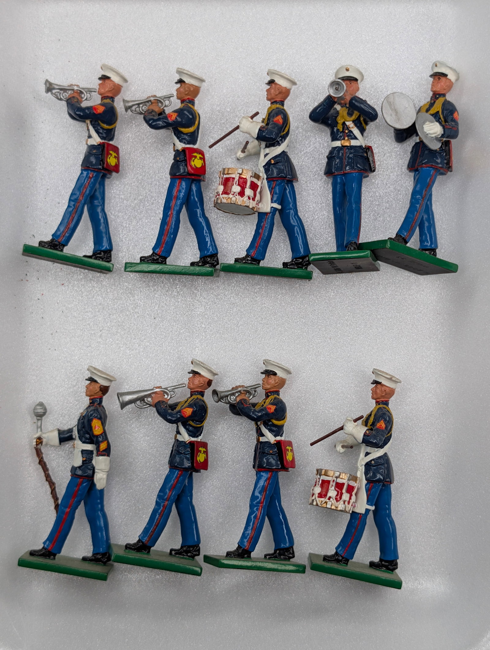 SET OF 9 W. BRITAIN 2009 USMC MARINE BAND (1 of 4)