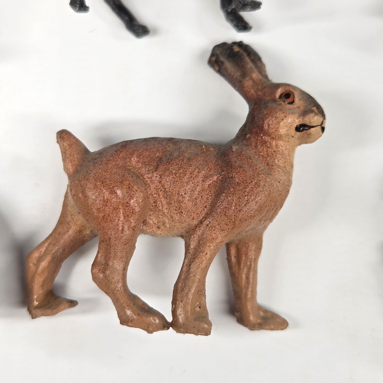 VARIOUS ANTIQUE COMPOSITION ANIMALS RABBITS - 8