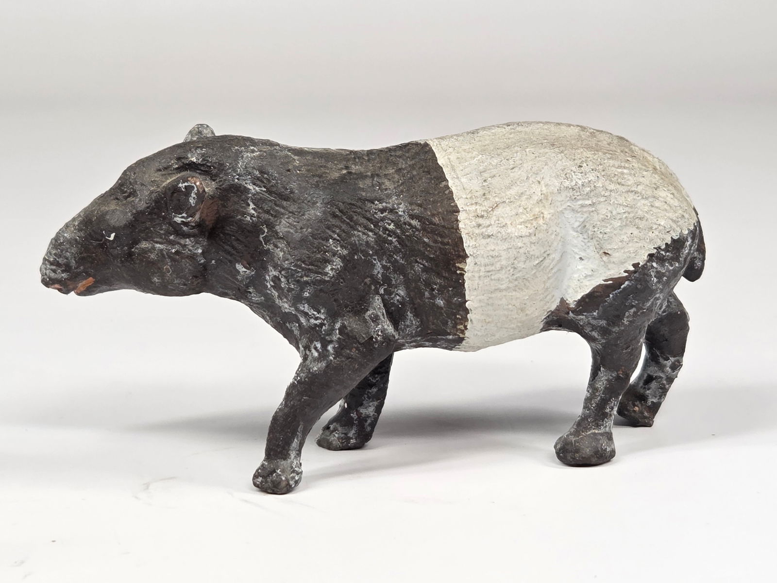 3) ANTIQUE GERMAN COMPOSITION ANIMALS - 3