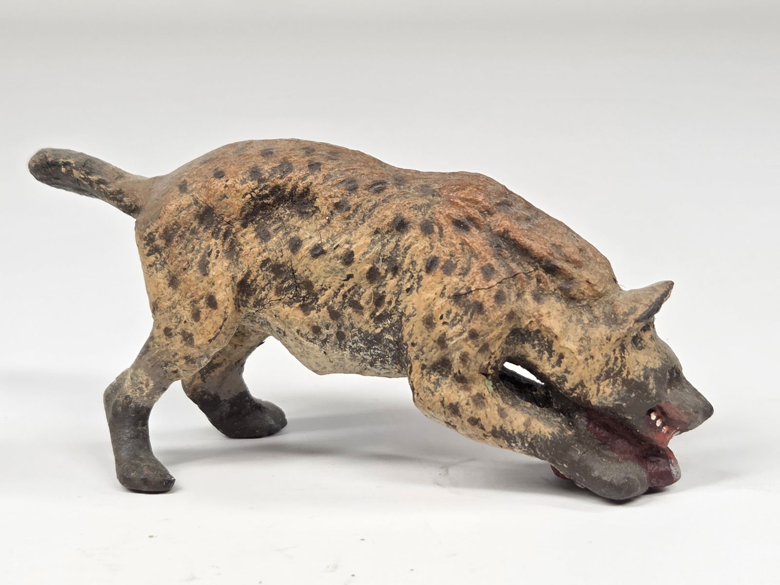 3) ANTIQUE GERMAN COMPOSITION ANIMALS - 5