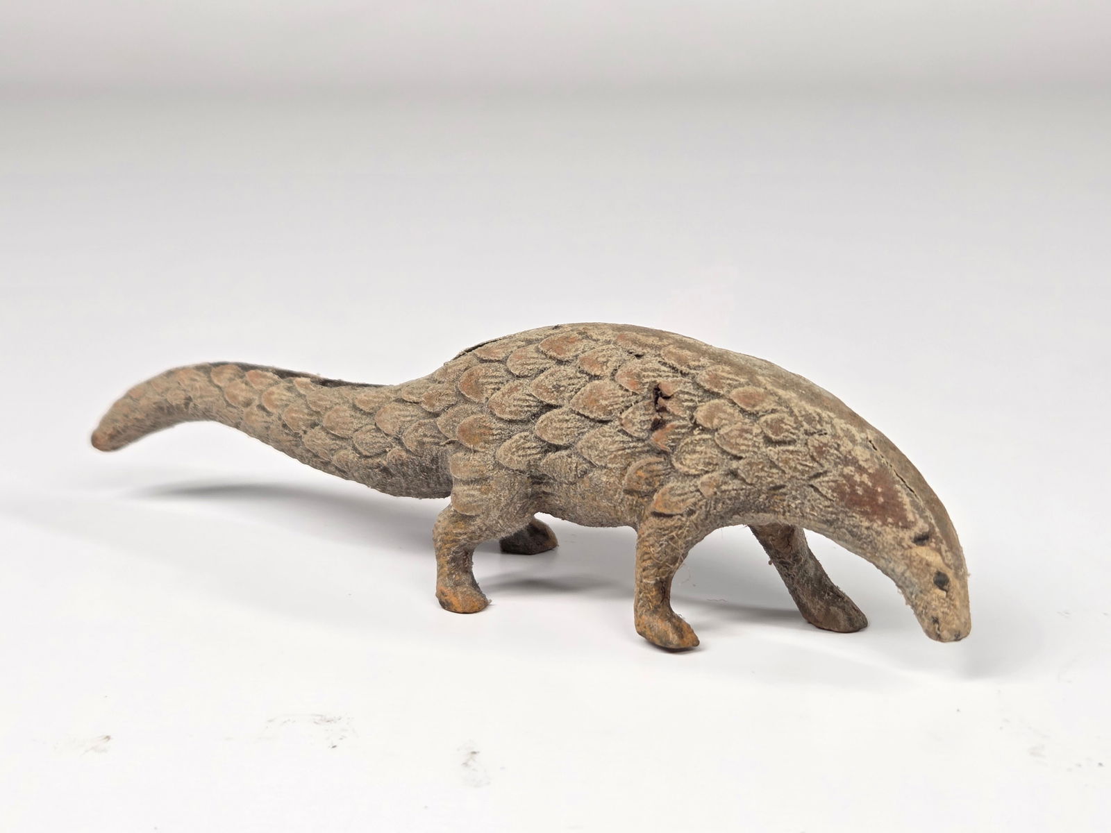 4) ANTIQUE GERMAN COMPOSITION ANIMALS - 4