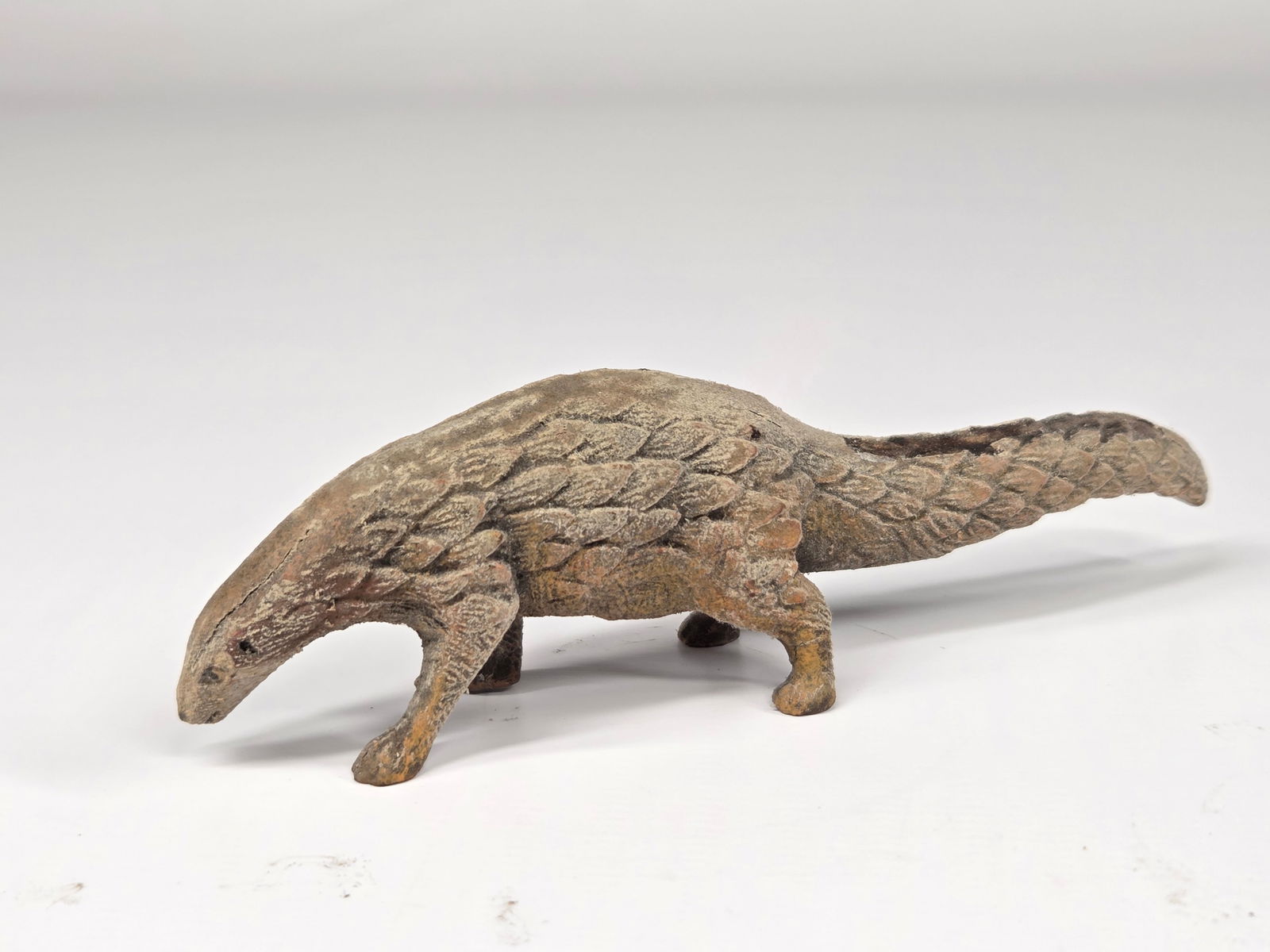 4) ANTIQUE GERMAN COMPOSITION ANIMALS - 5
