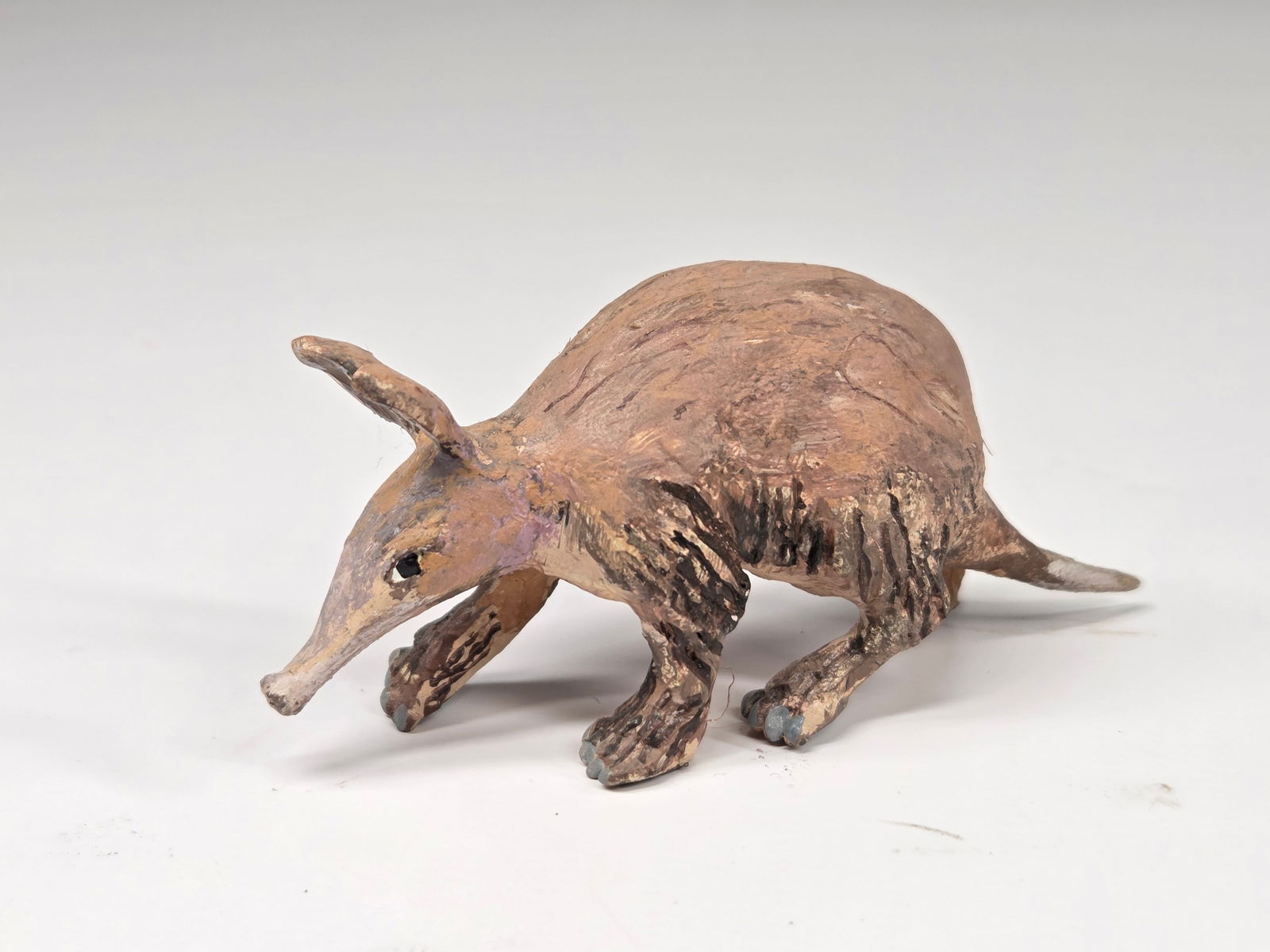 4) ANTIQUE GERMAN COMPOSITION ANIMALS - 8
