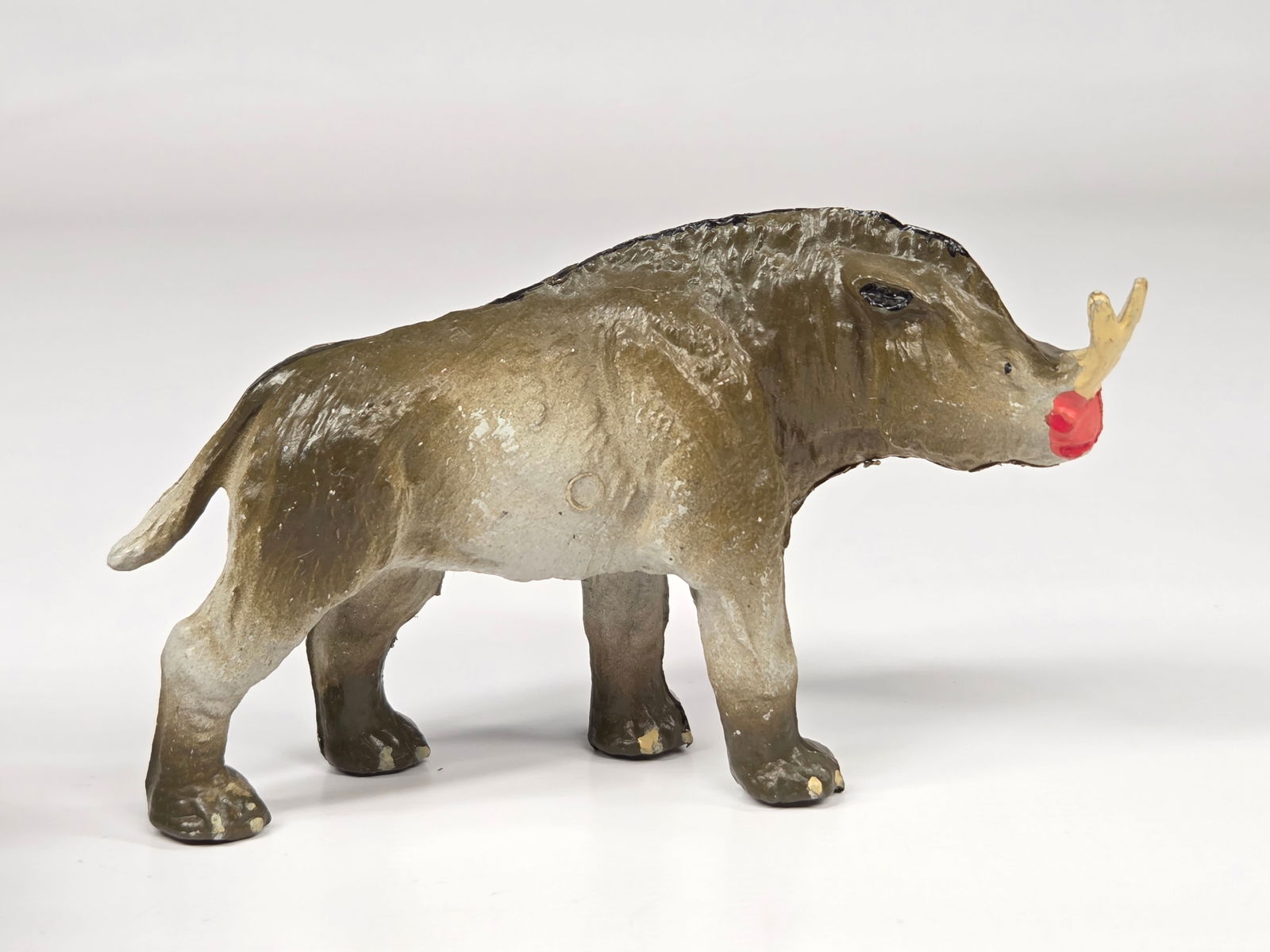 3) ANTIQUE GERMAN COMPOSITION ANIMALS - 2