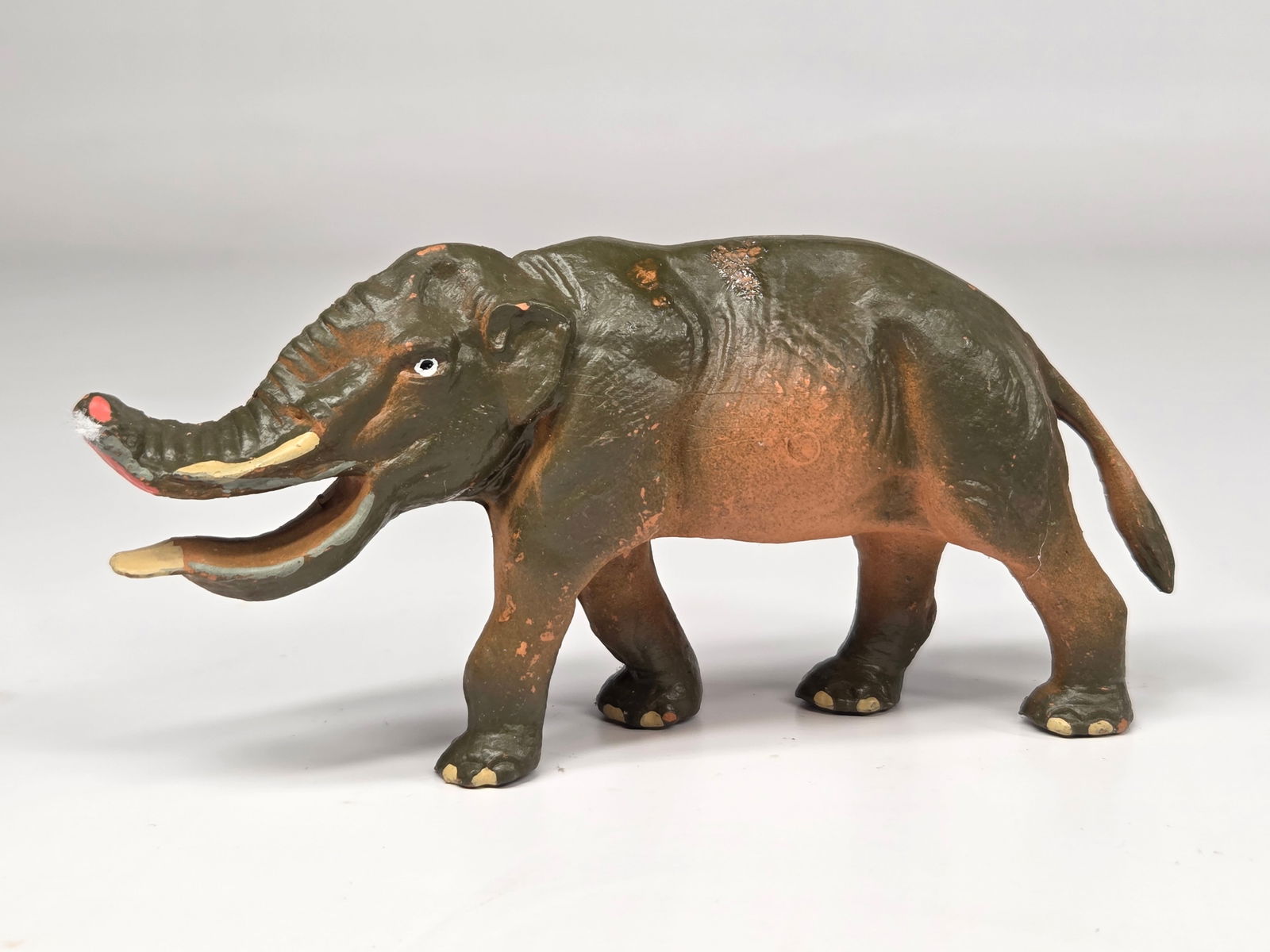 3) ANTIQUE GERMAN COMPOSITION ANIMALS - 7