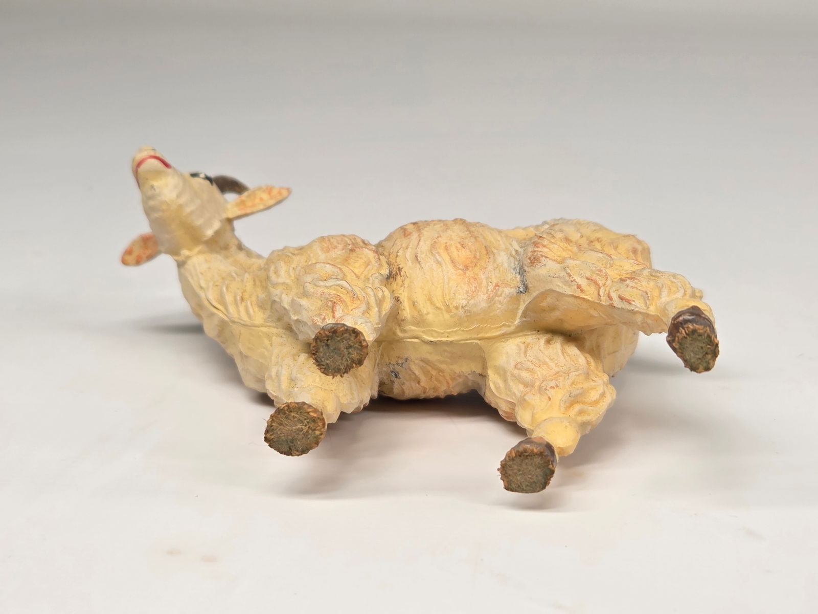 4) ANTIQUE GERMAN COMPOSITION ANIMALS - 4