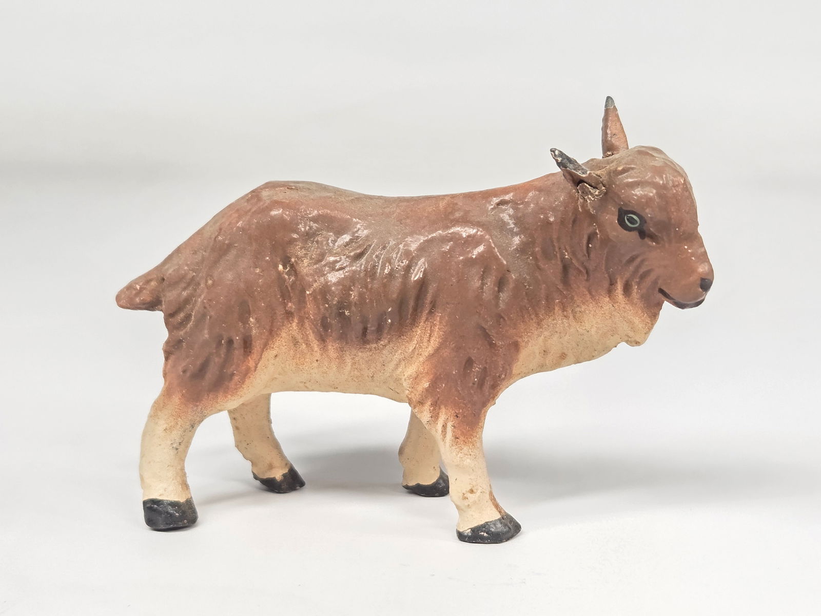 4) ANTIQUE GERMAN COMPOSITION ANIMALS - 7