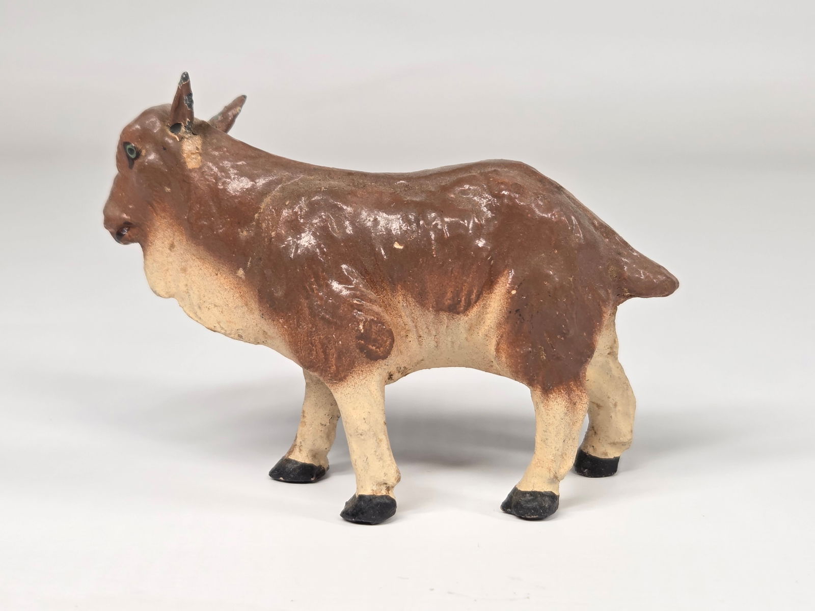 4) ANTIQUE GERMAN COMPOSITION ANIMALS - 8