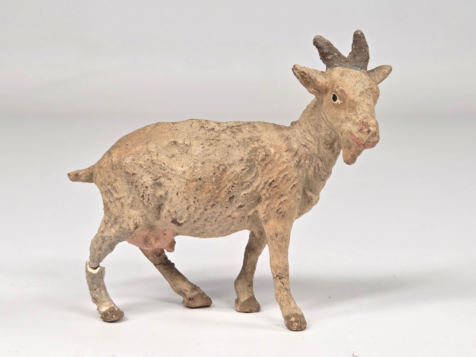 4) ANTIQUE GERMAN COMPOSITION ANIMALS - 9