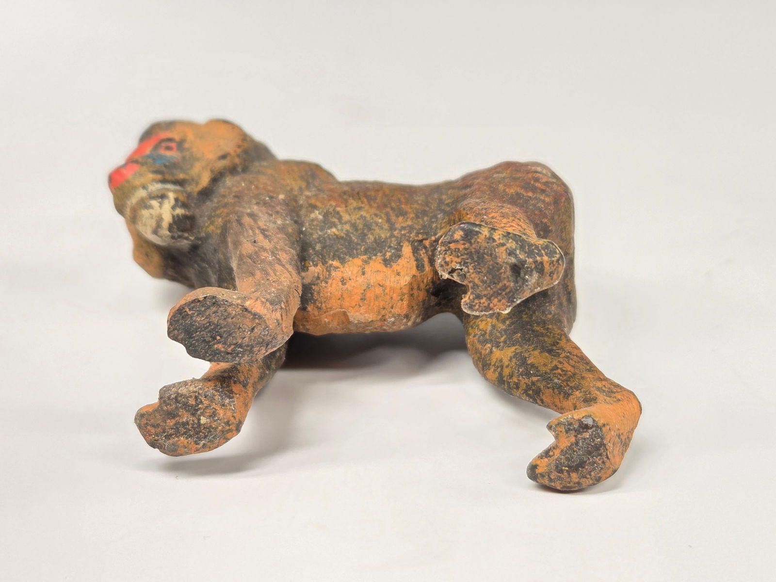 4) ANTIQUE GERMAN COMPOSITION MONKEYS - 5