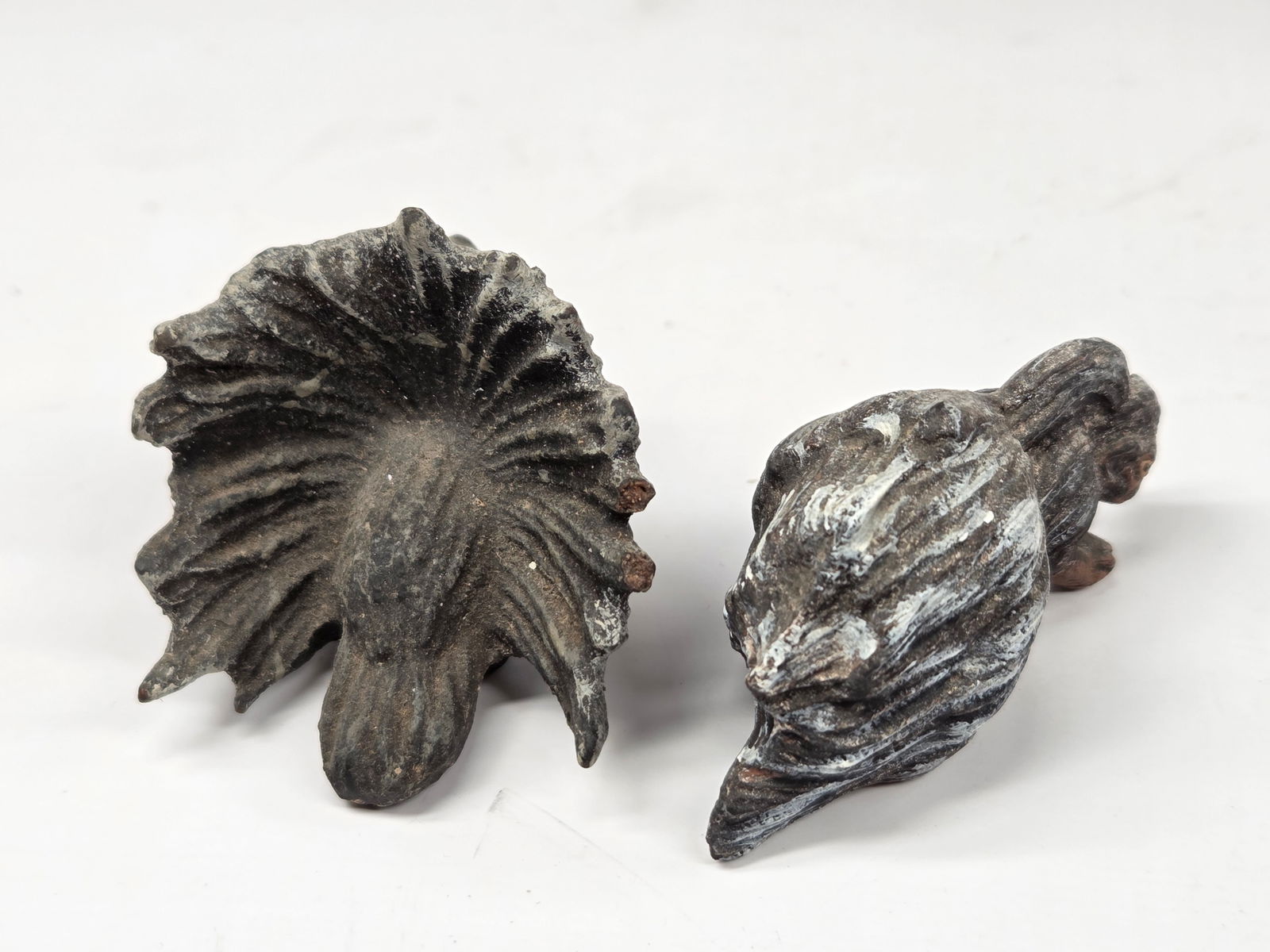 6) ANTIQUE GERMAN COMPOSITION ANIMALS - 7