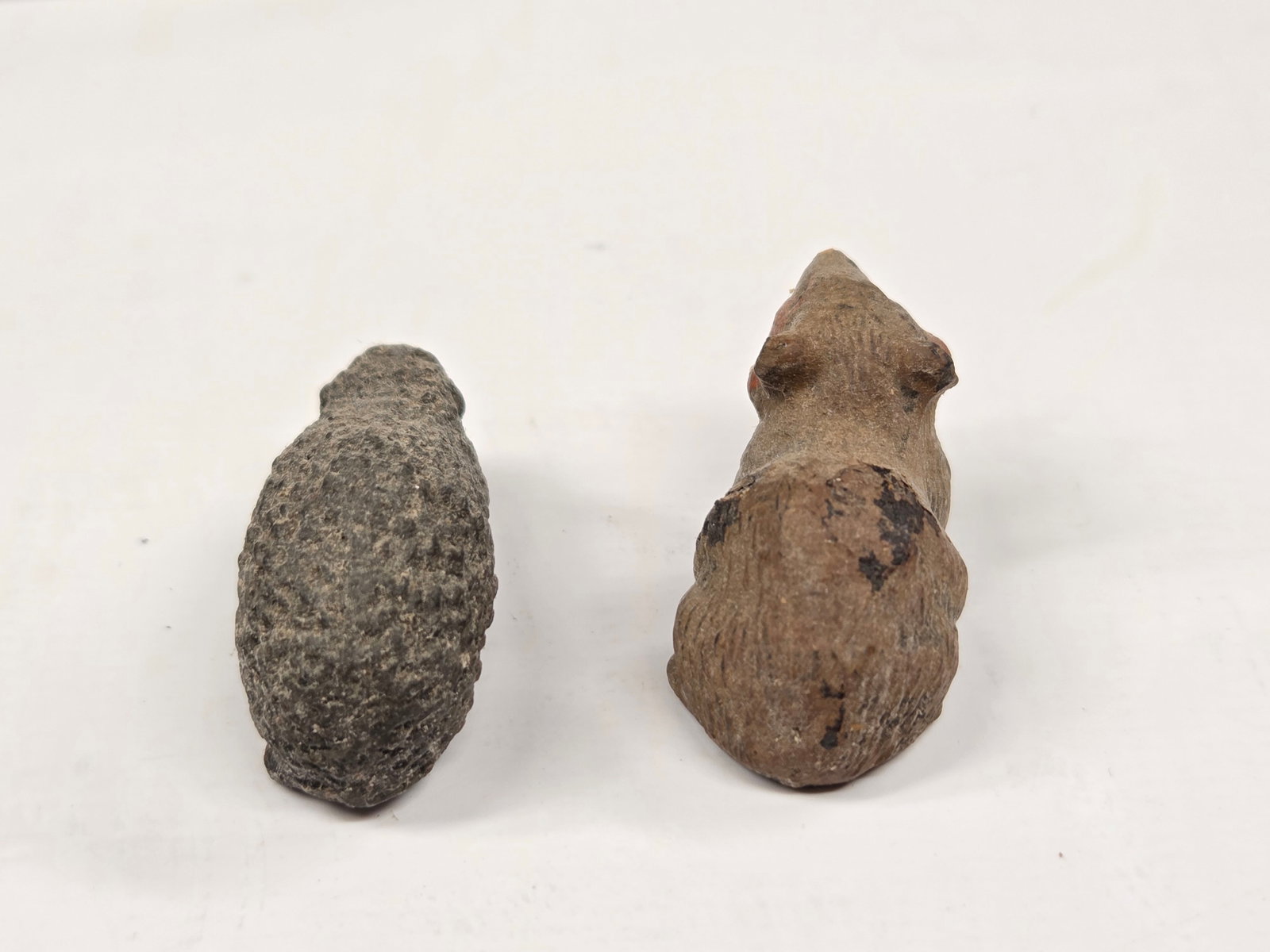 7) ANTIQUE GERMAN COMPOSITION ANIMALS - 3