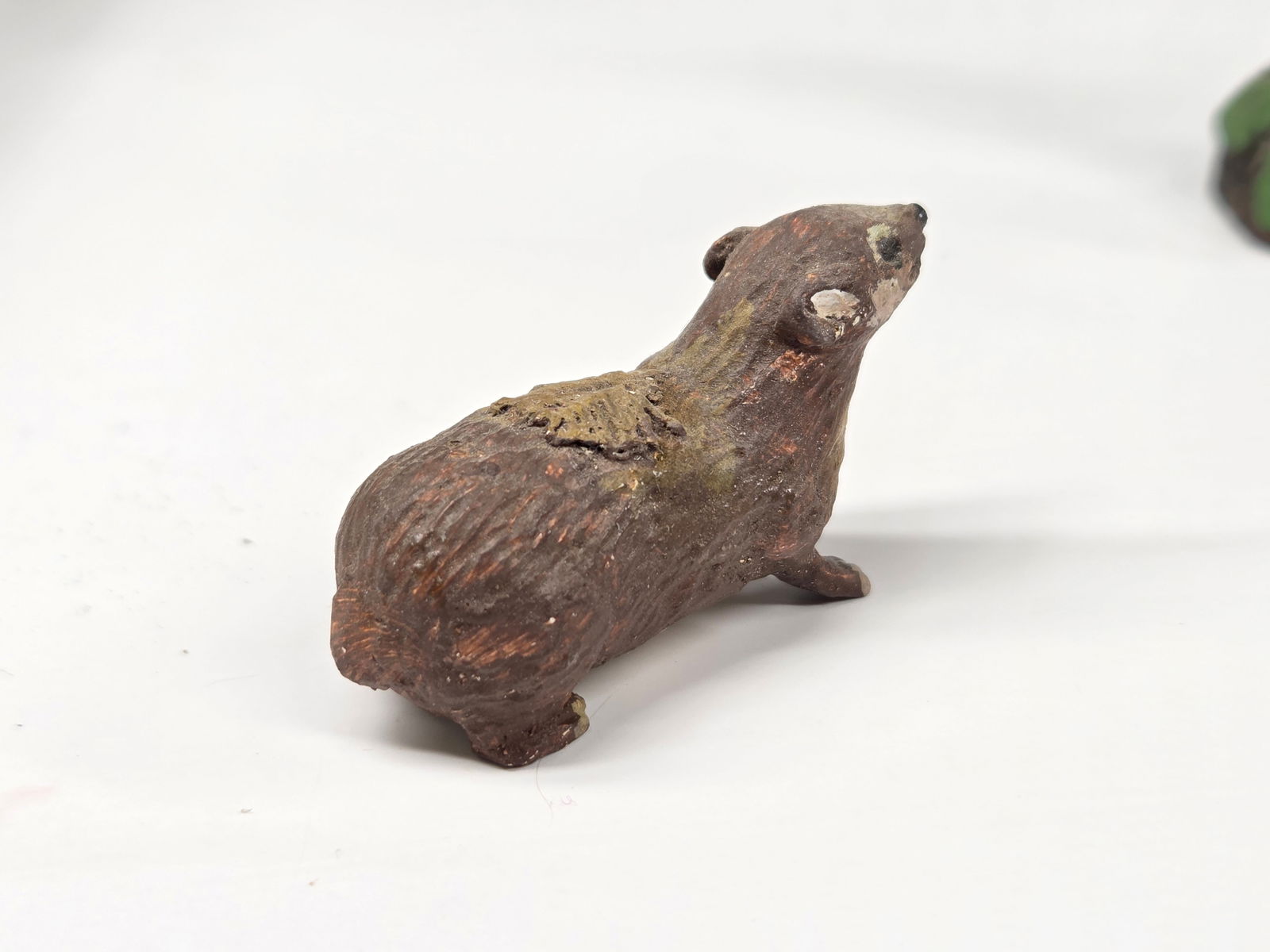 7) ANTIQUE GERMAN COMPOSITION ANIMALS - 7