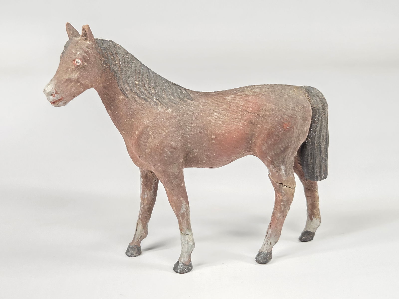 3) ANTIQUE GERMAN COMPOSITION ANIMALS - 2