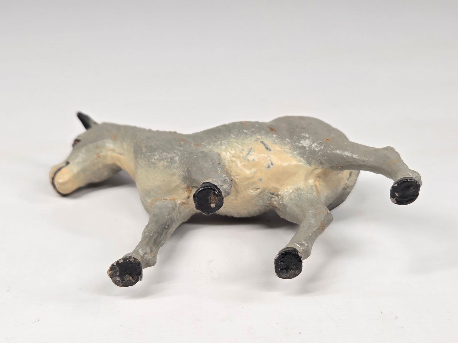 3) ANTIQUE GERMAN COMPOSITION ANIMALS - 7