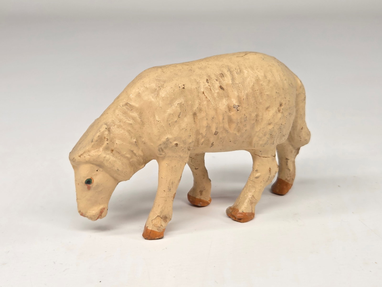 3) ANTIQUE GERMAN COMPOSITION ANIMALS - 8