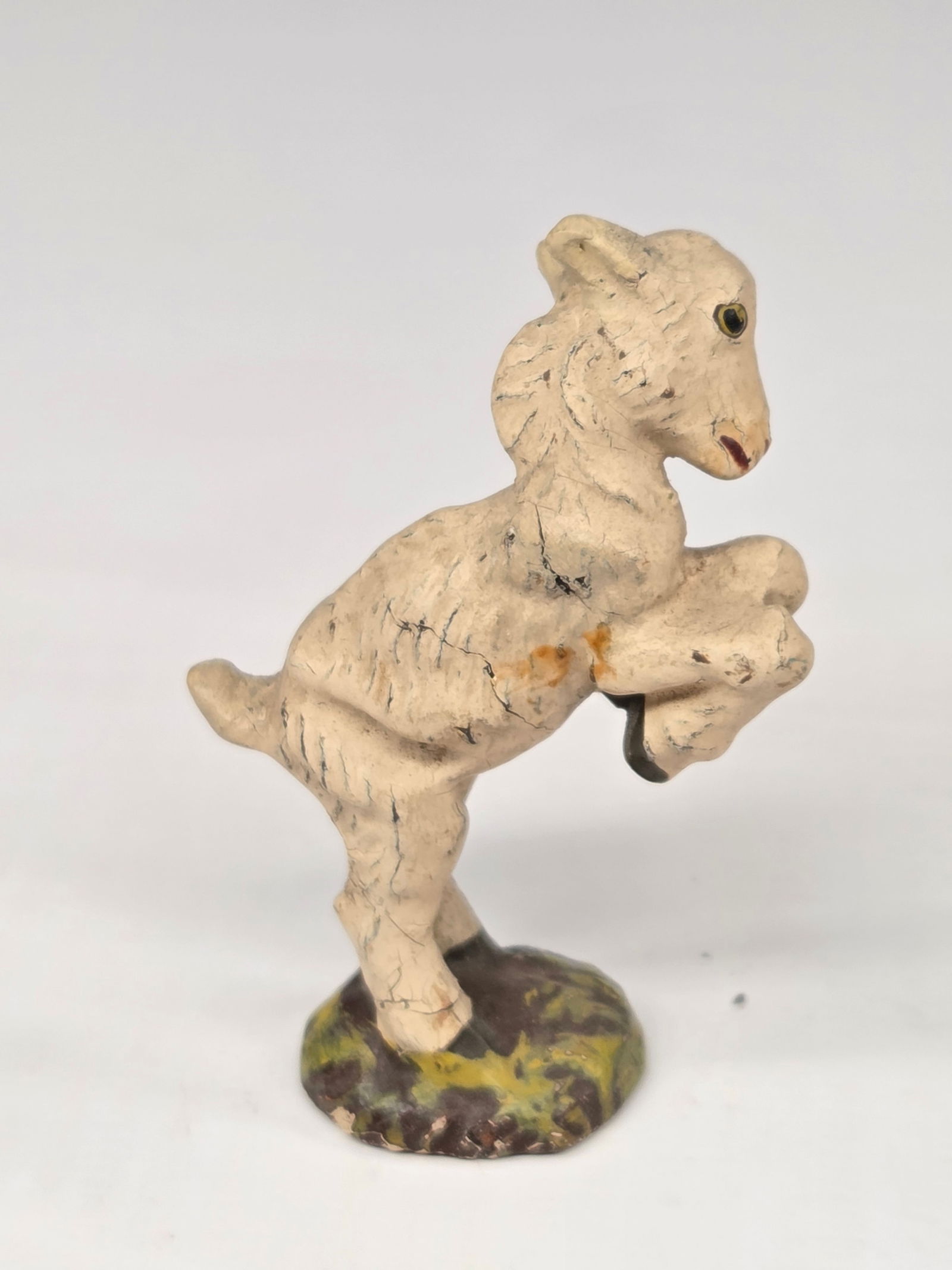 4) ANTIQUE GERMAN COMPOSITION ANIMALS - 7