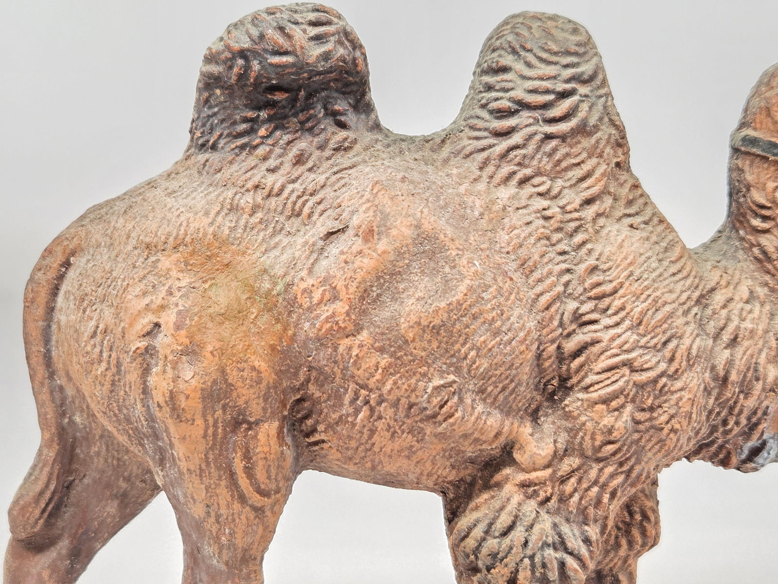 ANTIQUE GERMAN COMPOSITION CAMEL - 7