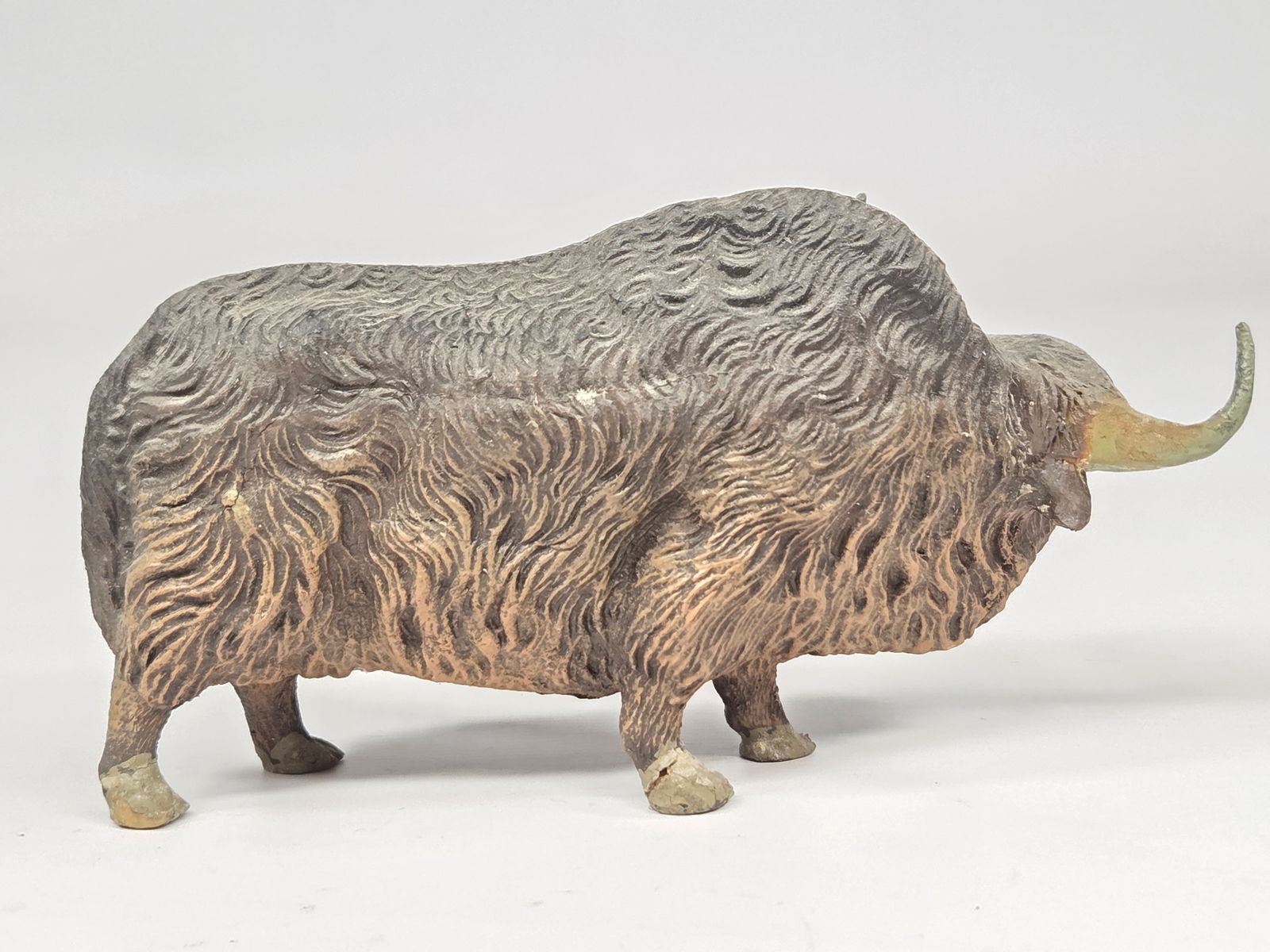 2) ANTIQUE GERMAN COMPOSITION ANIMALS - 3