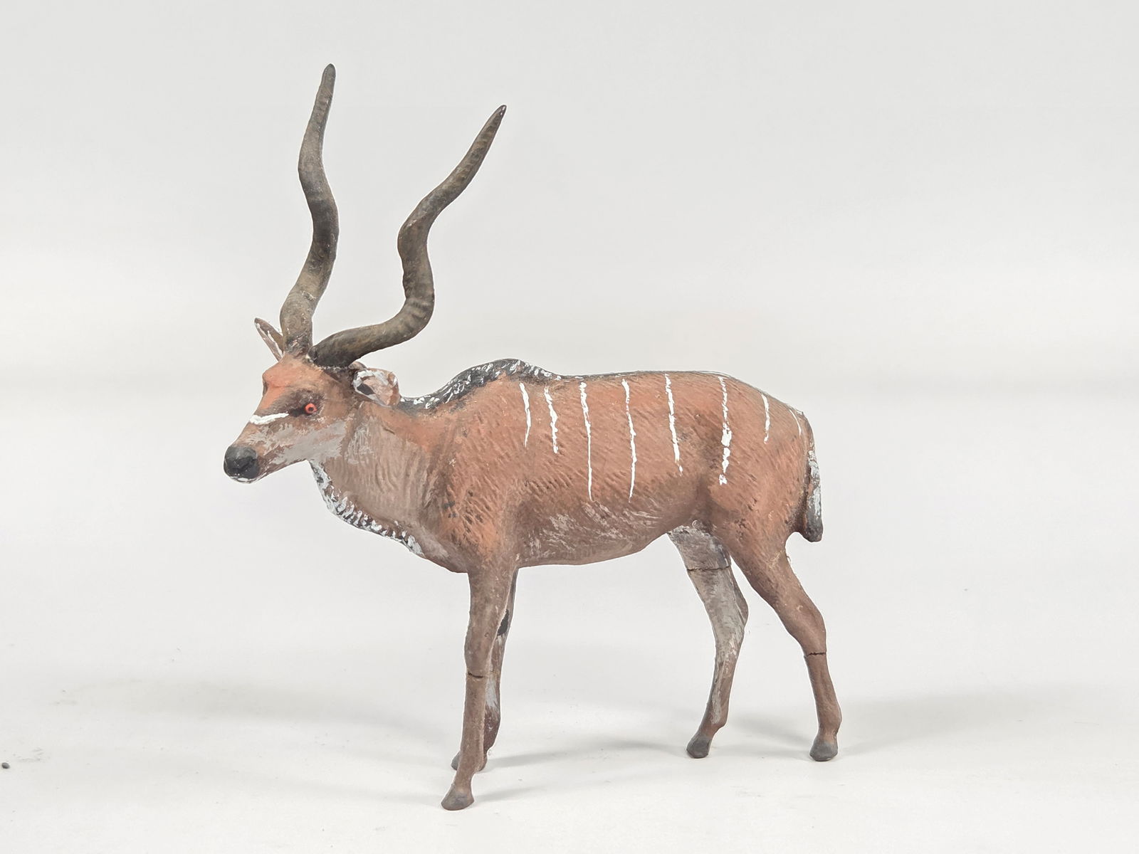 3) ANTIQUE GERMAN COMPOSITION ANIMALS - 4