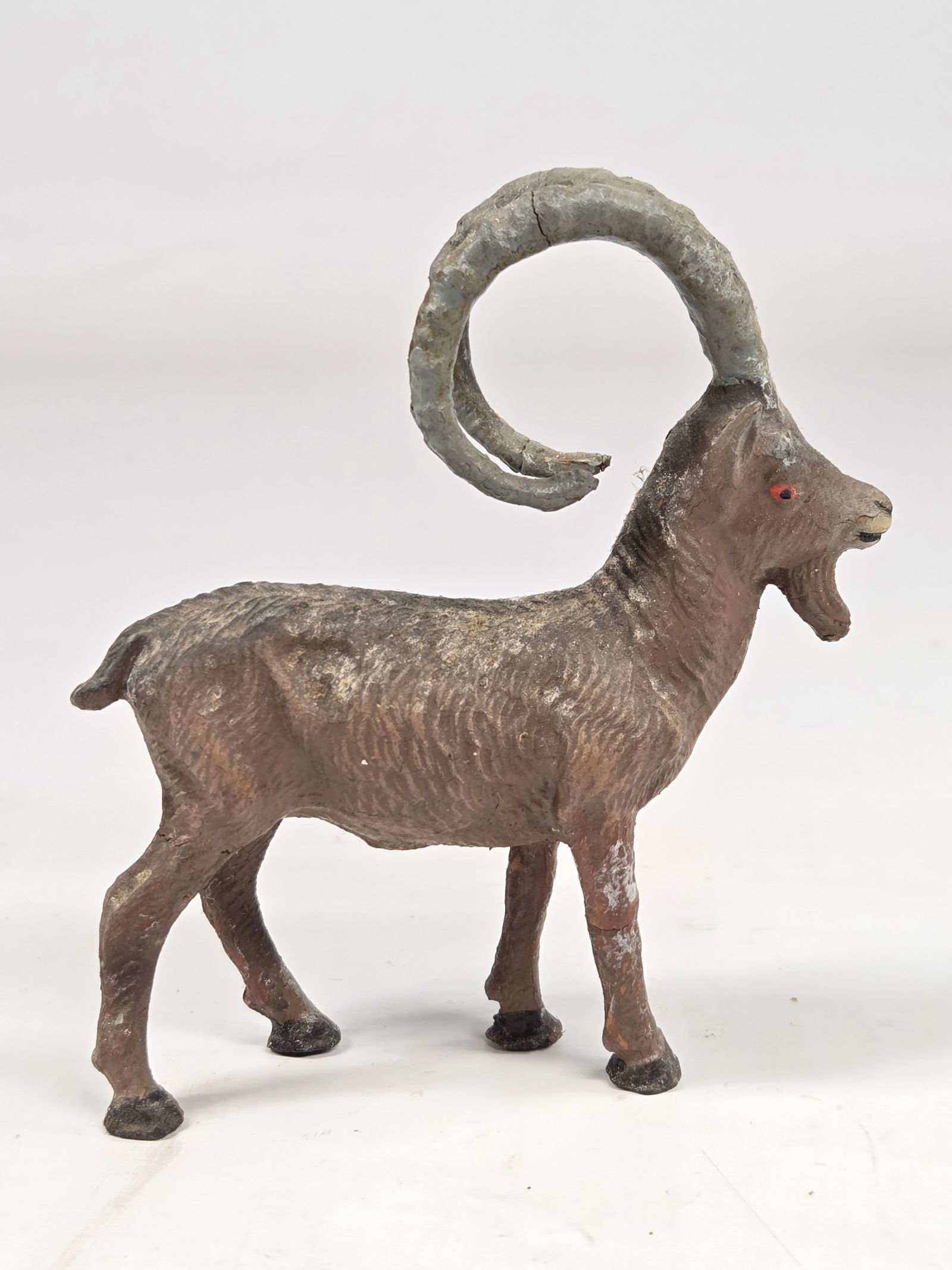 3) ANTIQUE GERMAN COMPOSITION ANIMALS - 7