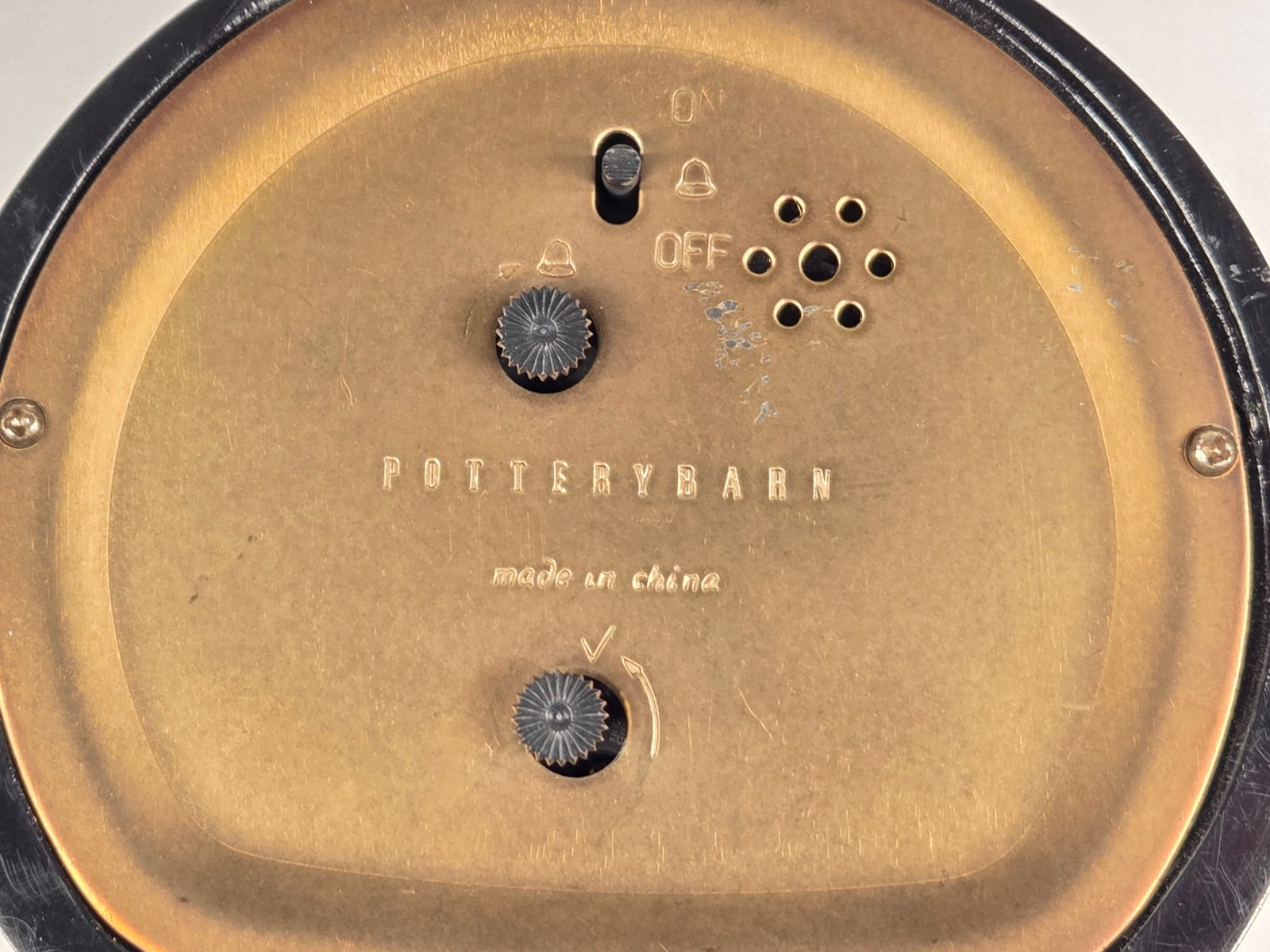 POTTERY BARN CLOCK - 4