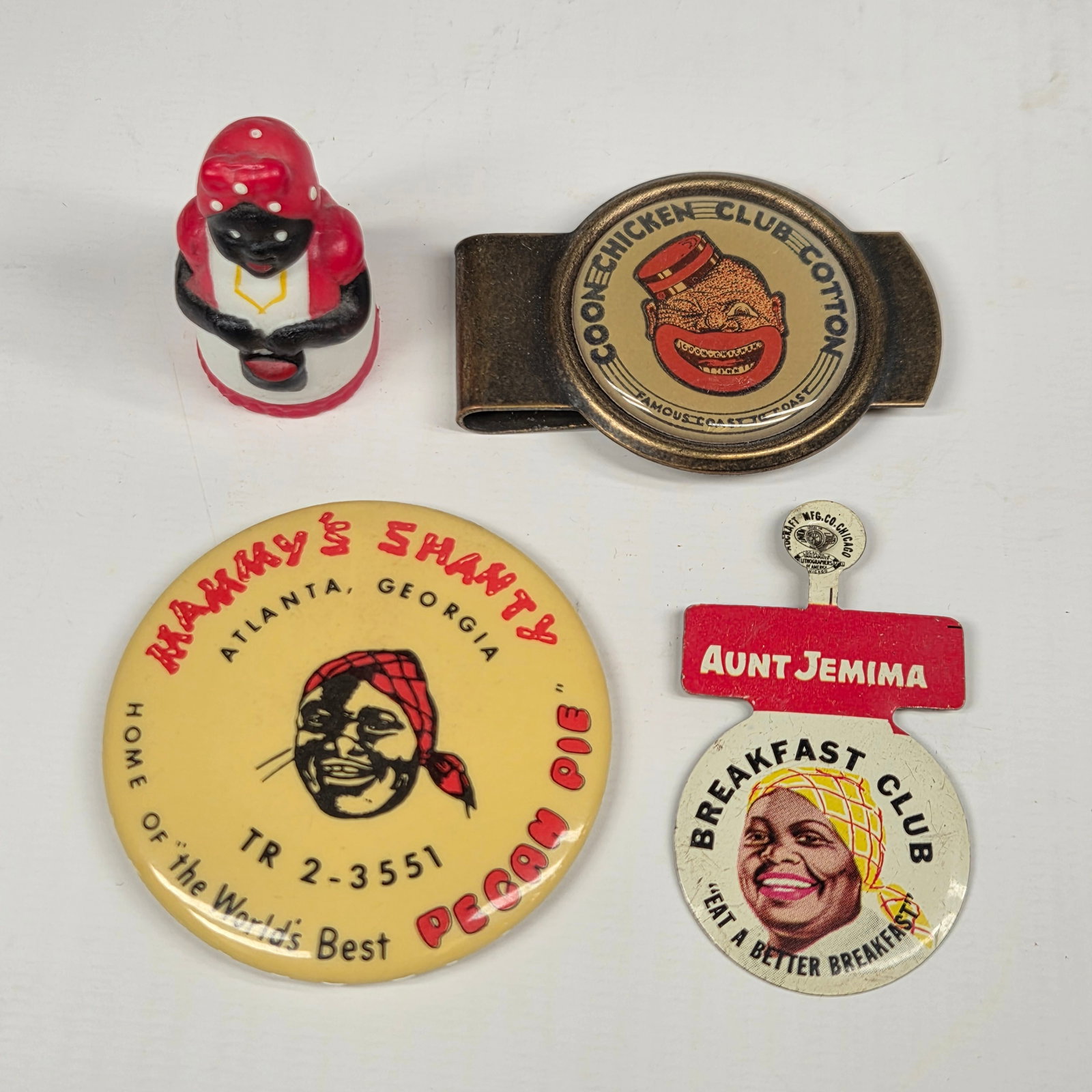VARIOUS BLACK AMERICANA ADVERTISING COLLECTIBLES (1 of 10)