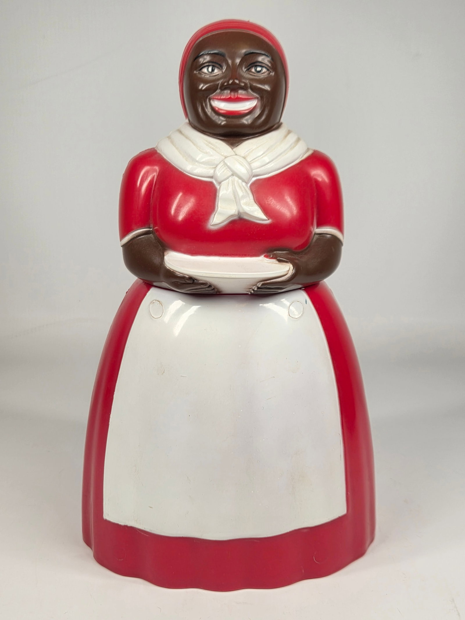 F&F MOLD PLASTIC AUNT JEMIMA COOKIE JAR (1 of 6)