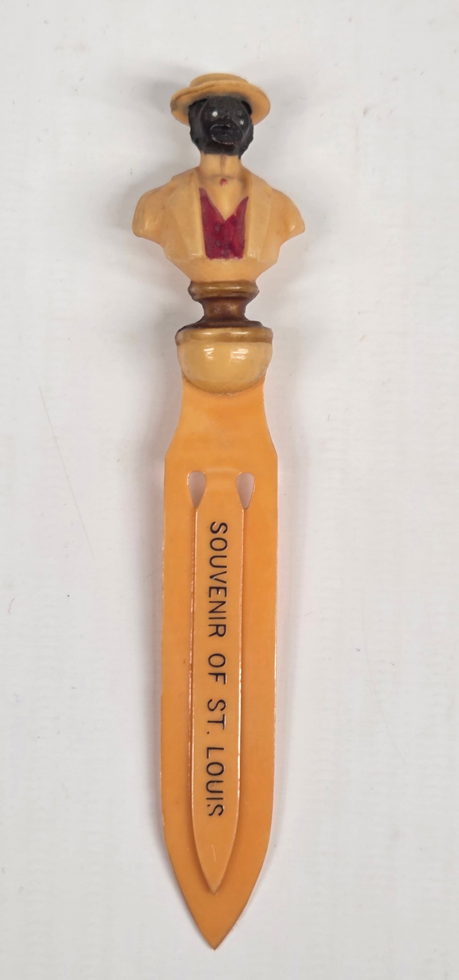 CELLULOID ST. LOUIS BLACK AMERICANA LETTER OPENER (1 of 4)