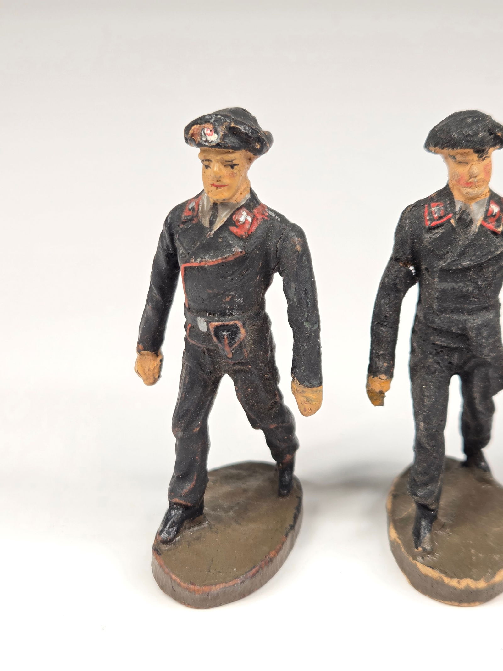 3) GERMAN ELASTOLIN COMPOSITION SOLDIERS - 2