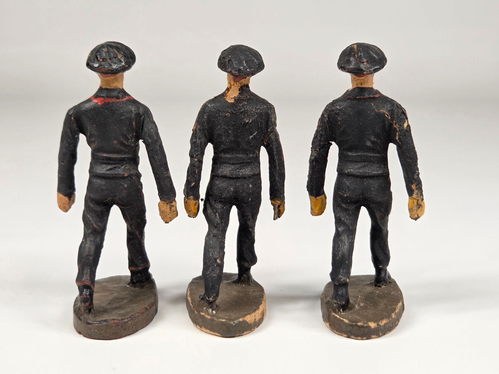3) GERMAN ELASTOLIN COMPOSITION SOLDIERS - 5