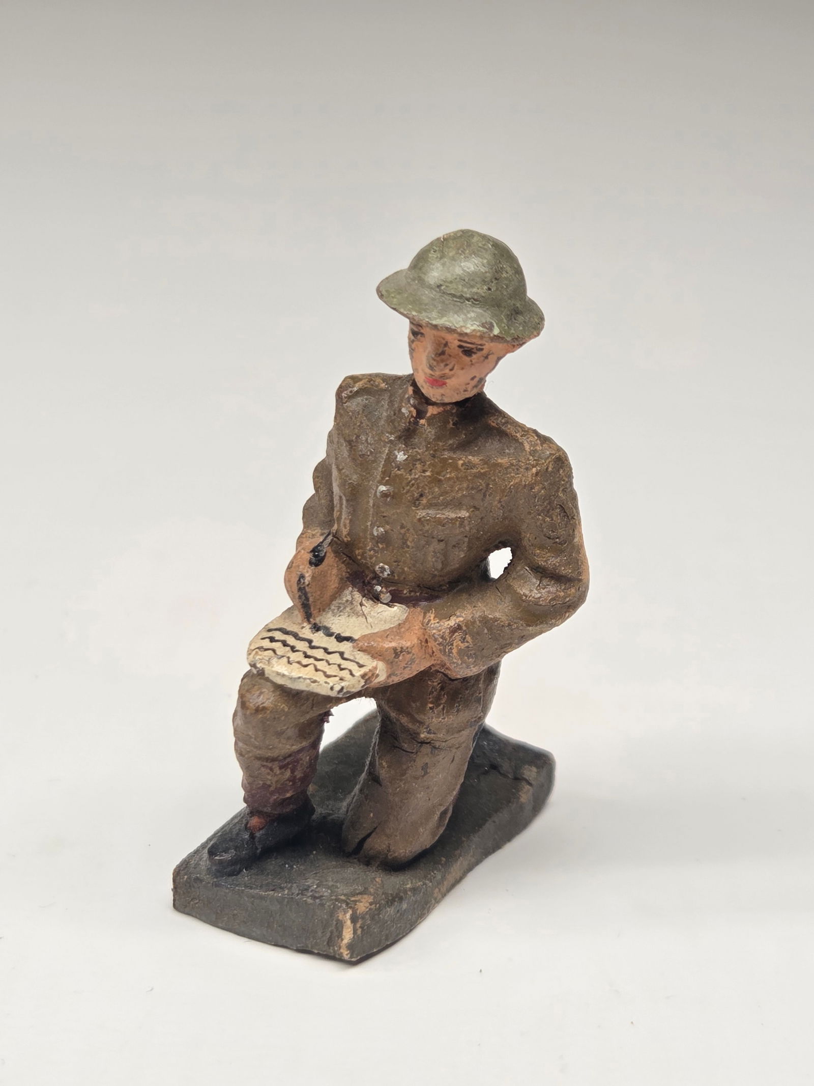 5) GERMAN ELASTOLIN COMPOSITION SOLDIERS - 2