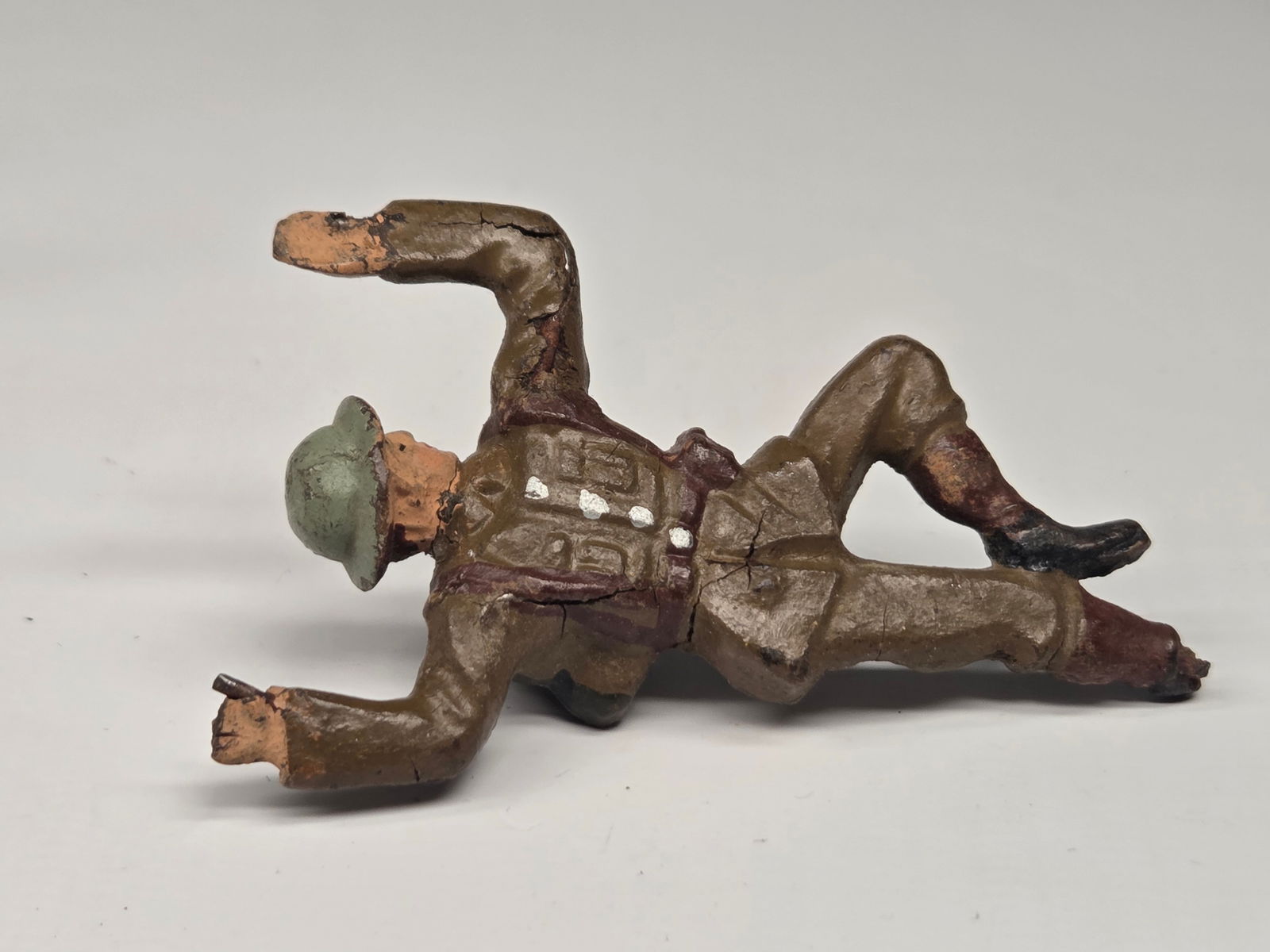 5) GERMAN ELASTOLIN COMPOSITION SOLDIERS - 5