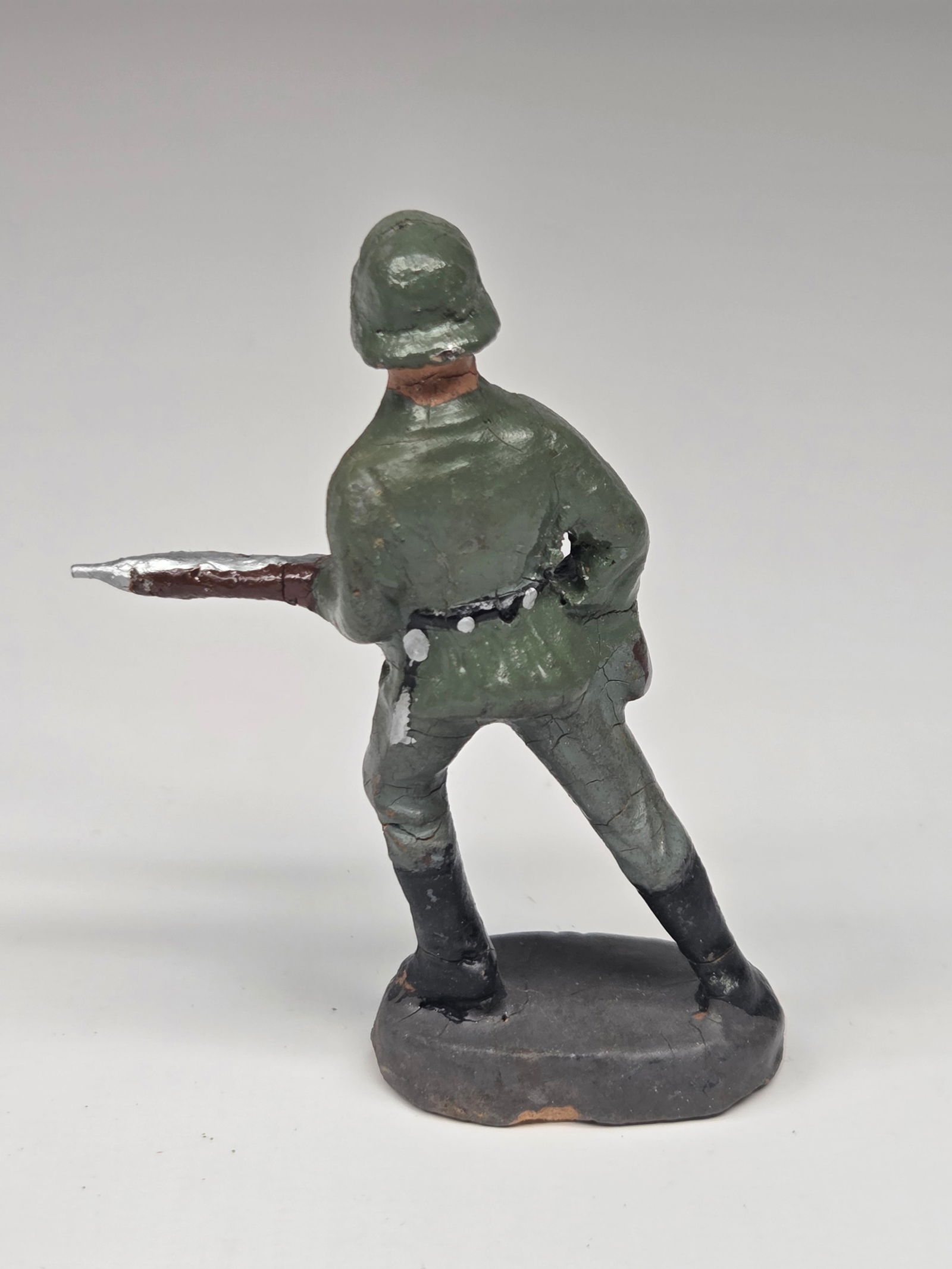 5) GERMAN ELASTOLIN COMPOSITION SOLDIERS - 9