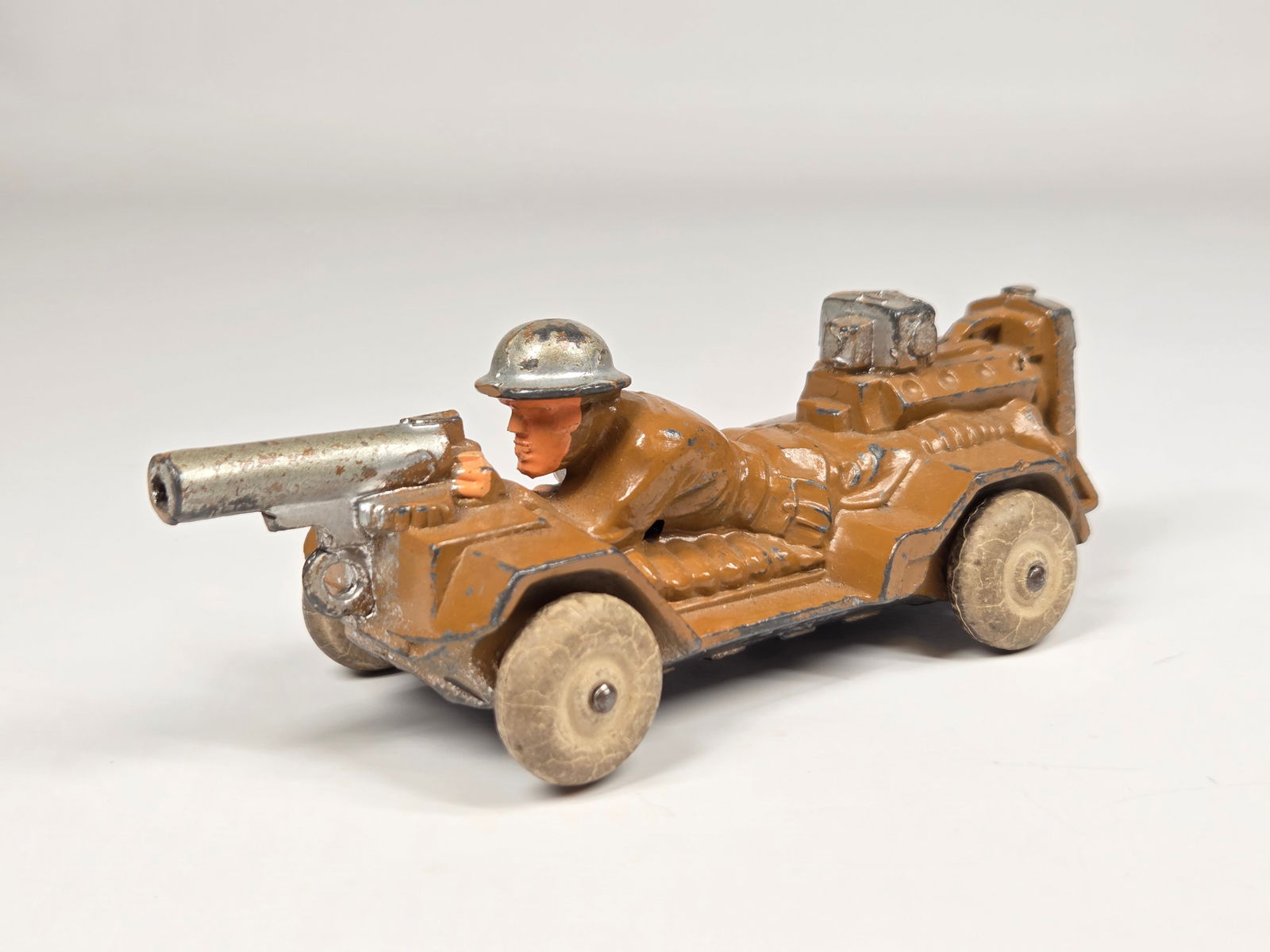 MANOIL NO. 51 LEAD SOLDIER MACHINE GUN (1 of 4)