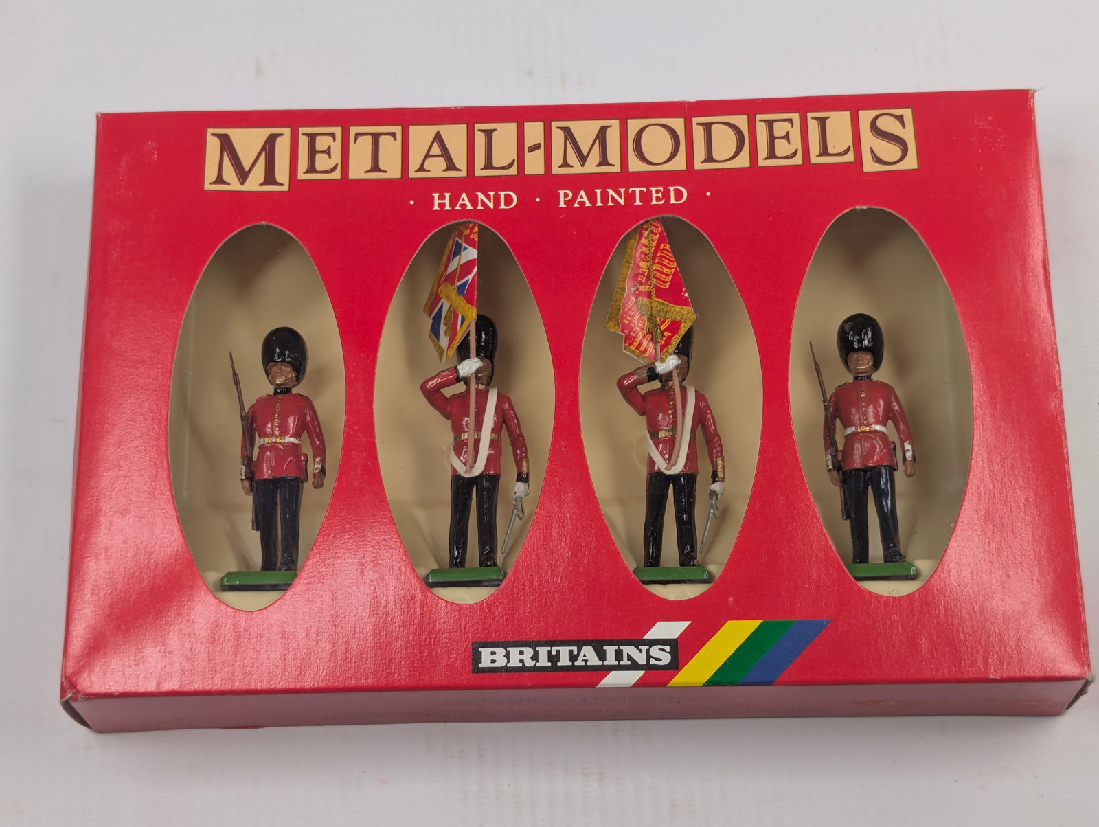 BRITAINS 4 PIECE SOLDIER COLOUR SET (1 of 4)