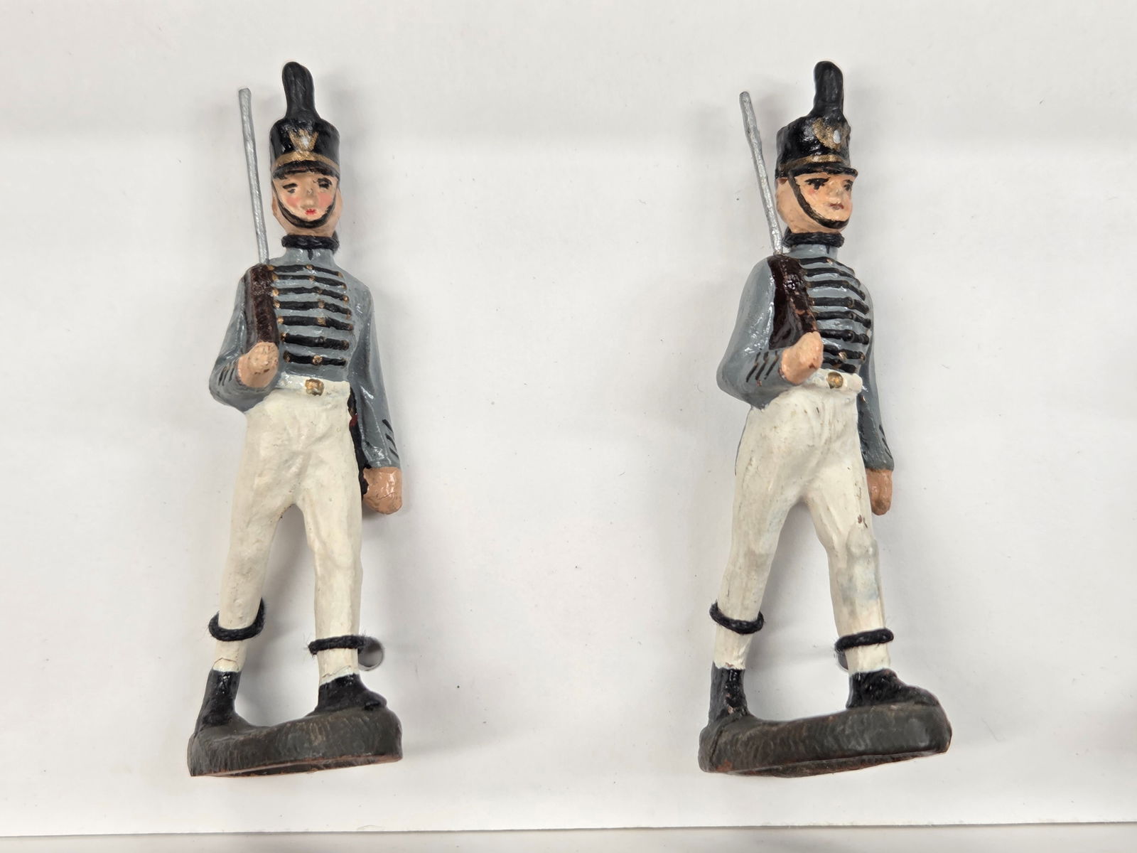 4) GERMAN ELASTOLIN COMPOSITION WEST POINT SOLDIERS - 2